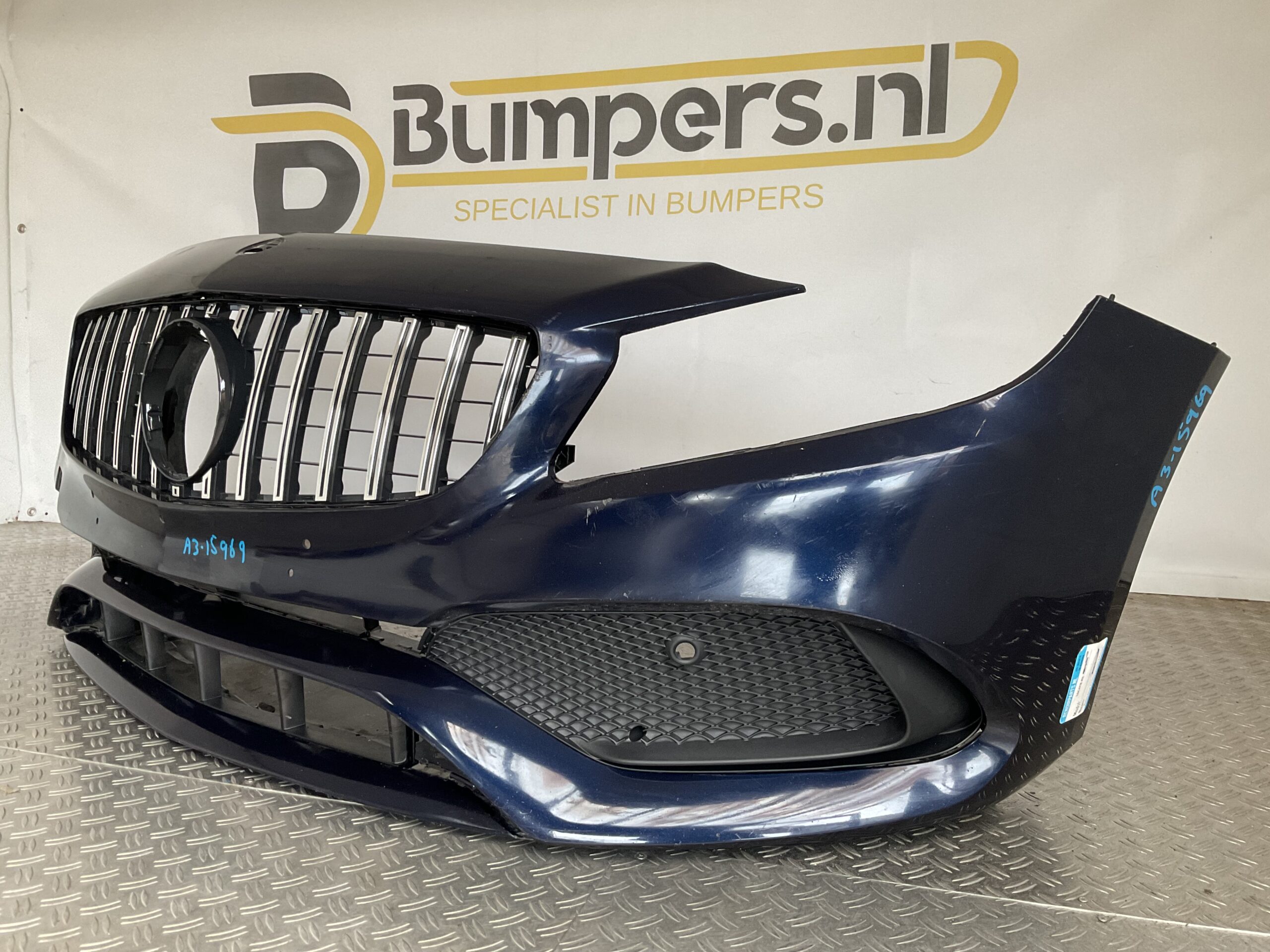 Bumper Mercedes A Klasse W176 AMG Facelift 16-19 A1768802683 Voorbumper A3-15969z