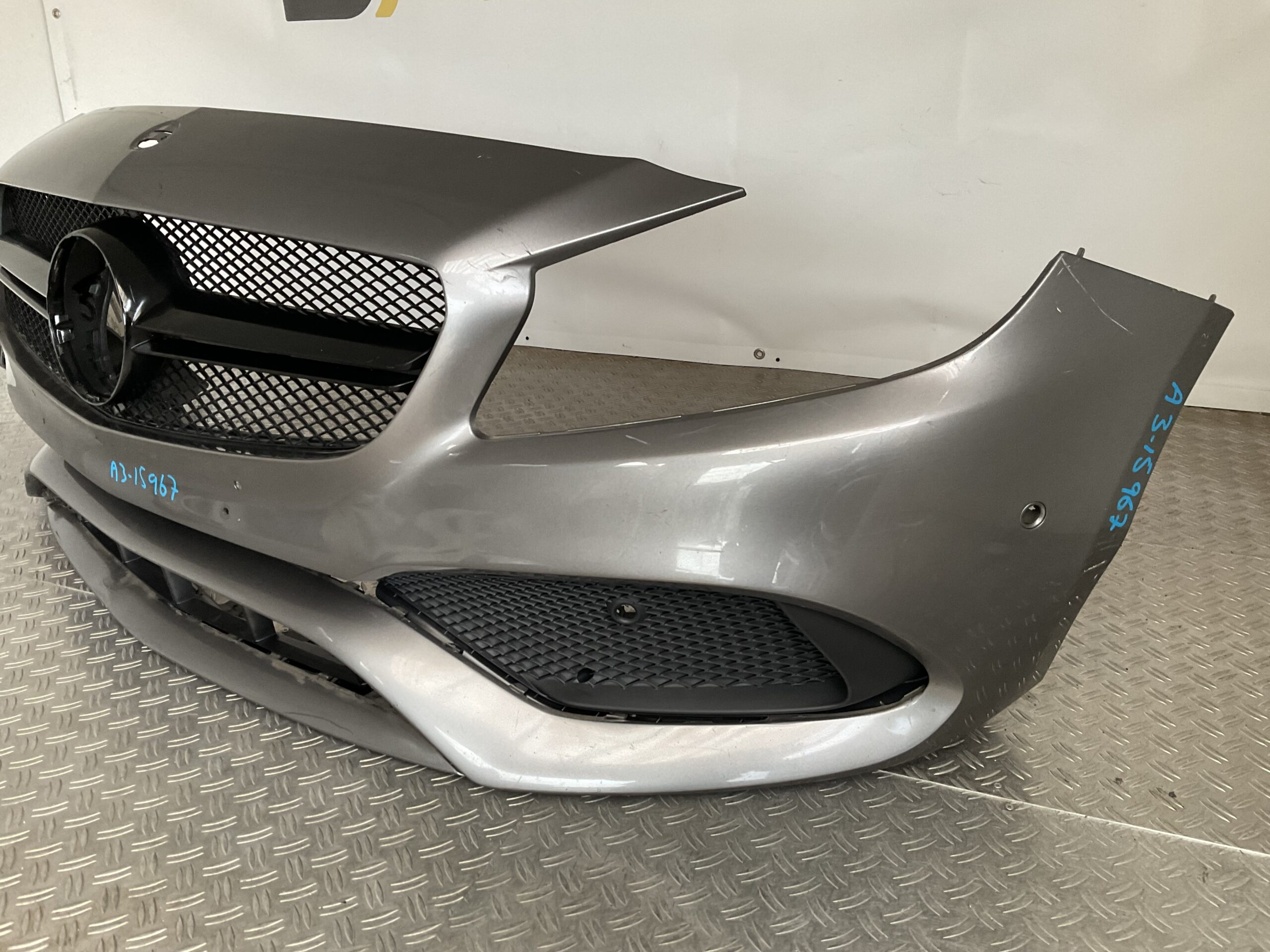 Bumper Mercedes A Klasse W176 AMG Facelift 16-19 pdc A1768802683 Voorbumper A3-15967z