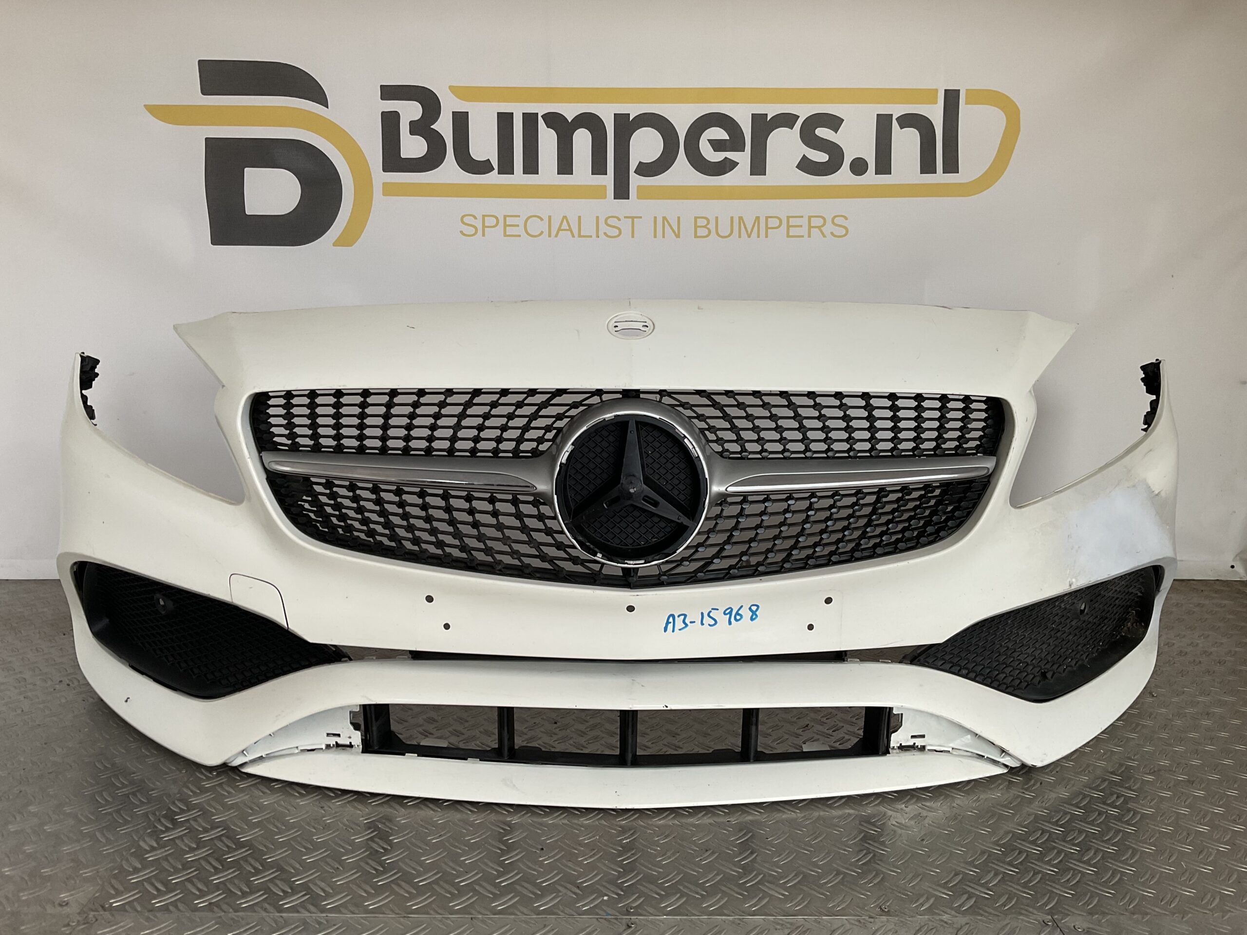Bumper Mercedes A Klasse W176 AMG Facelift 16-19 pdc A1768802683 Voorbumper A3-15968z