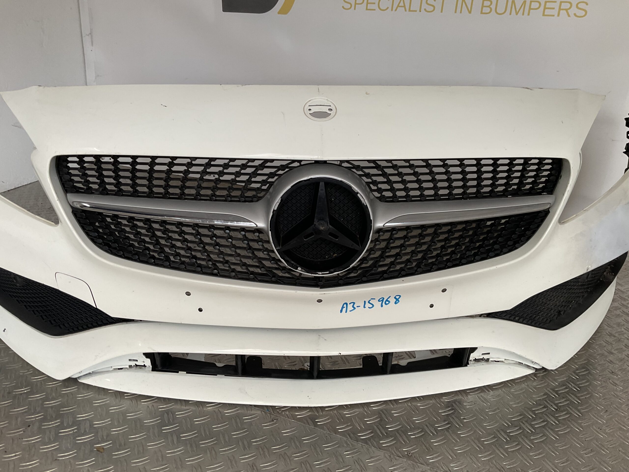 Bumper Mercedes A Klasse W176 AMG Facelift 16-19 pdc A1768802683 Voorbumper A3-15968z