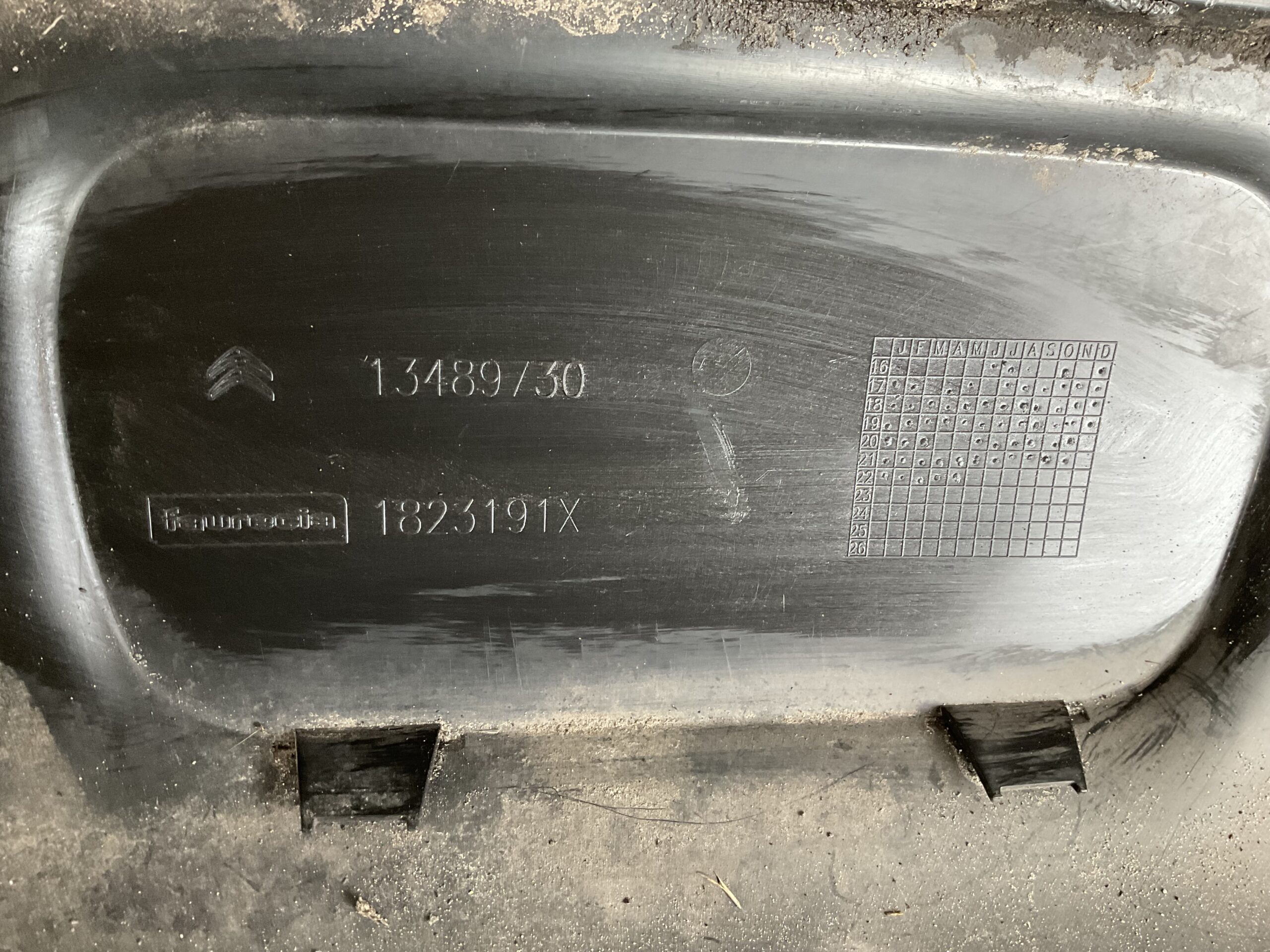 BUMPER Citroen C3 Aircross 1823191X 13489730 Achterbumper F6-15981z