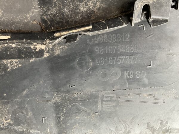 Bumper Peugeot Partner Cargo 9816757377 Achterbumper F6-15934z