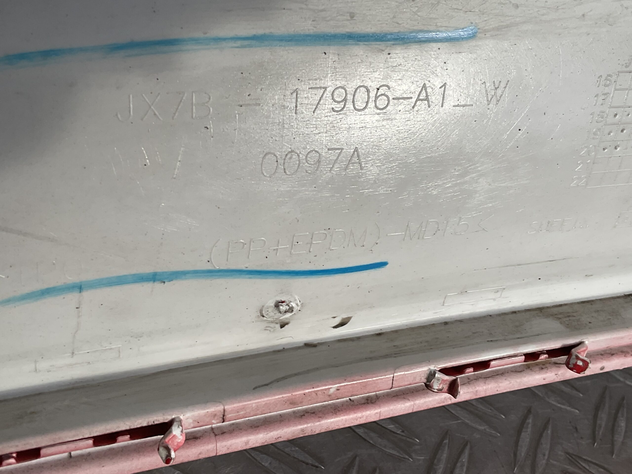 Bumper Ford Focus MK4 Stline St-Line HB JX7B-17906-A1 Achterbumper F6-16075z