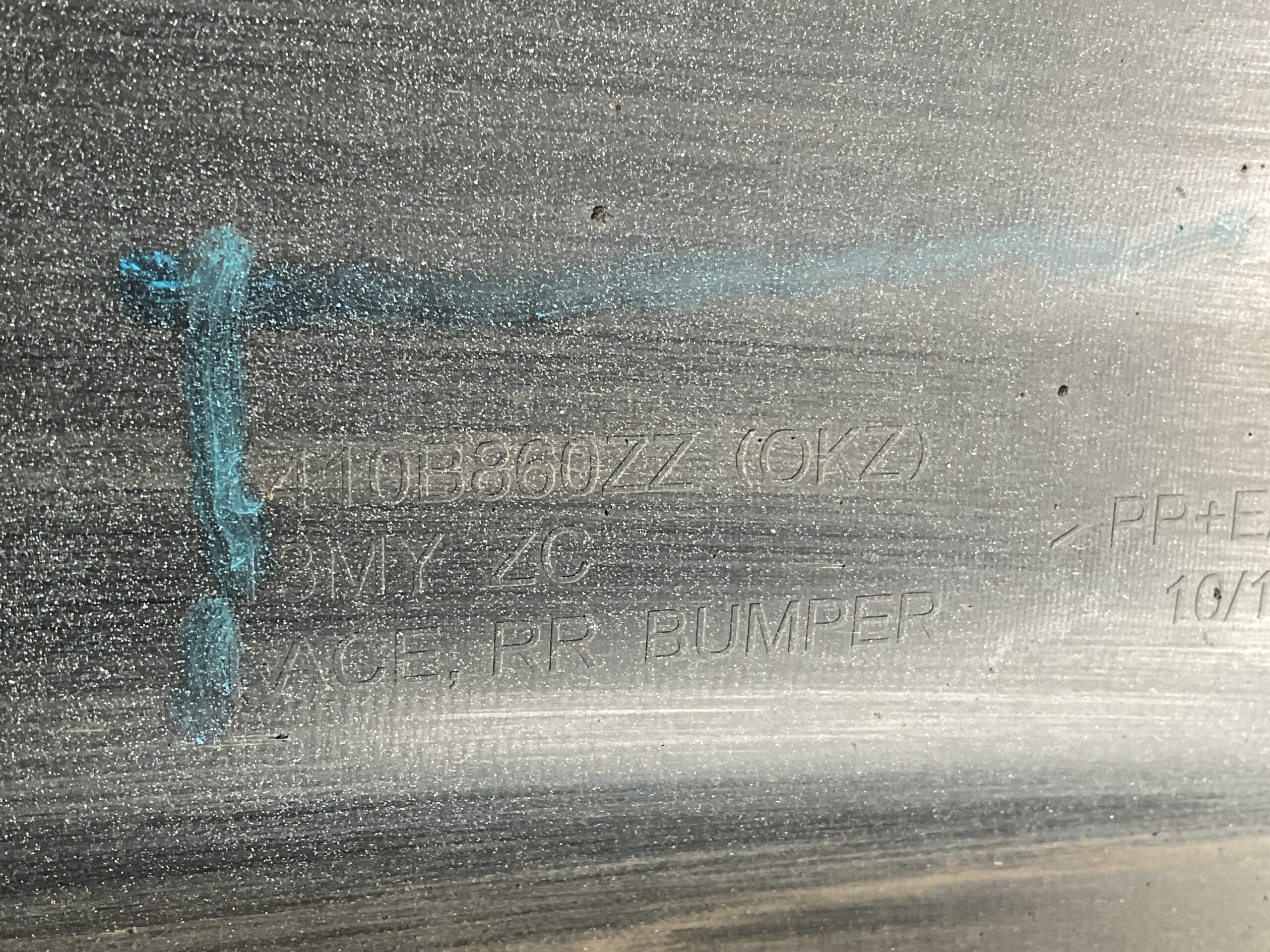 Bumper Mitsubishi ASX 8410b860zz Achterbumper F6-16079z