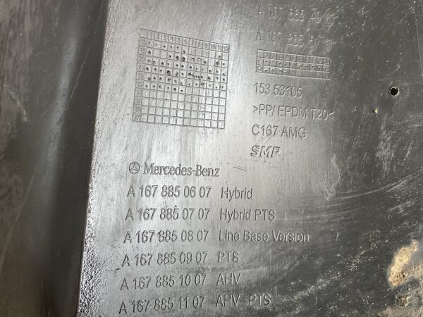 Bumper Mercedes GLE W167 pdc A1678850607 Achterbumper F8-15566z
