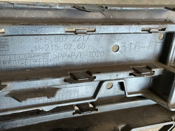 Bumper Cupra Formentor 5FF 20-24 5FF807221 Voorbumper C5-15737z
