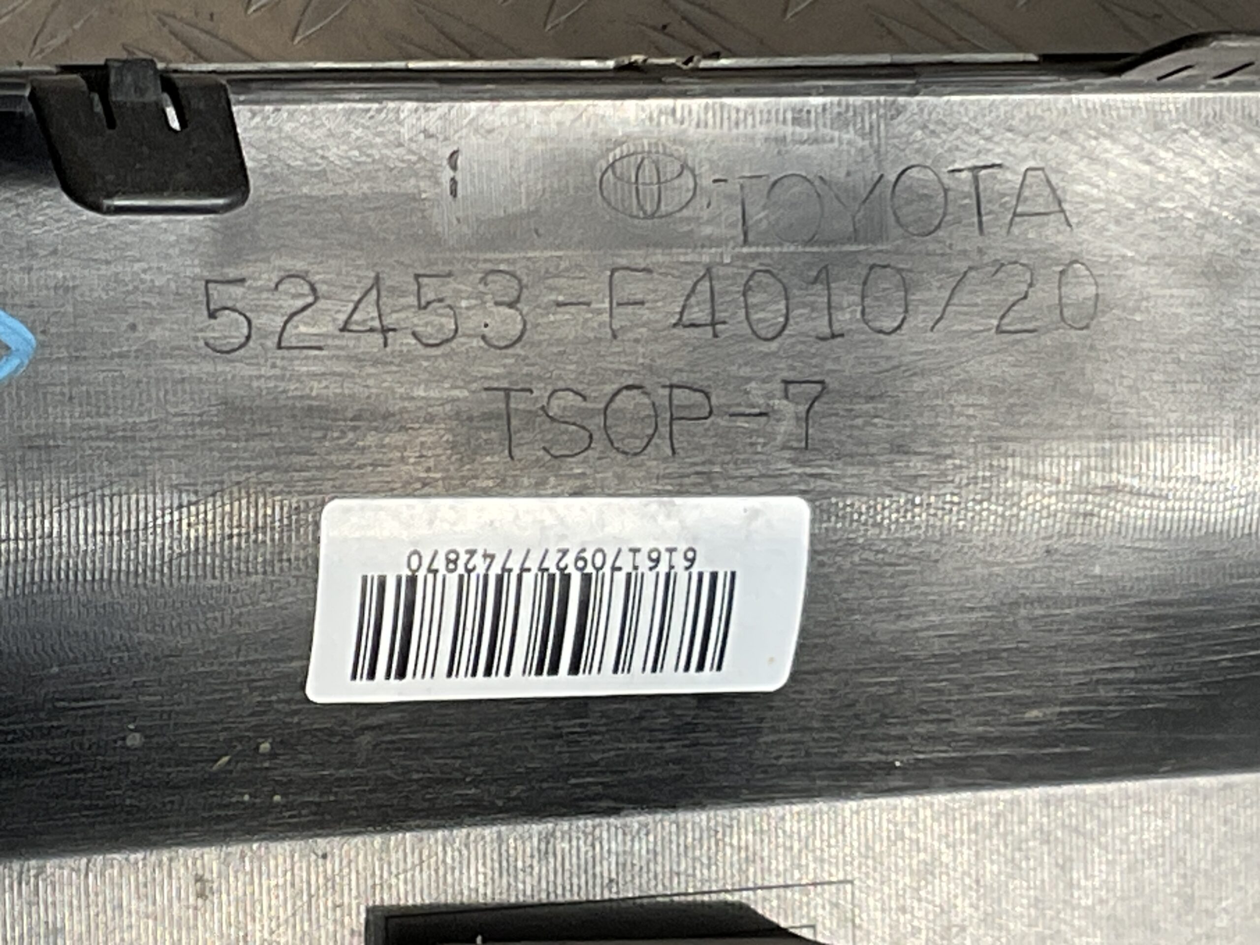 Bumper Toyota CHR C-HR 18-22 52453-F4010 Achterbumper E9-14725z