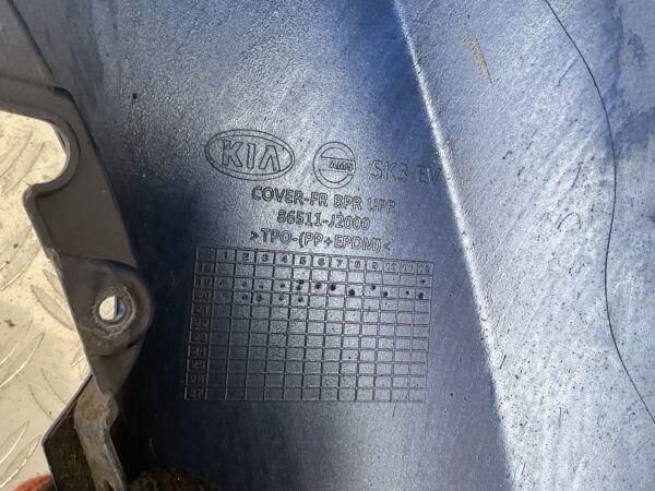 Bumper Kia Soul III 3 EV Electric 86511-J2000 Voorbumper G5-15792z