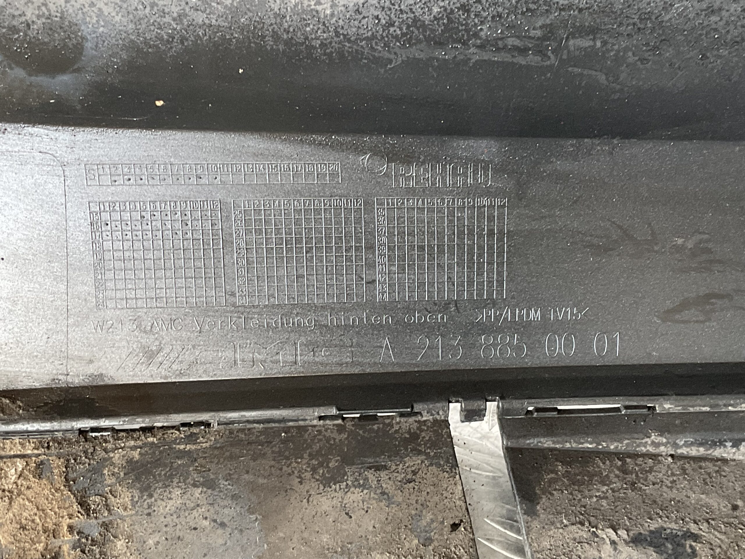 Bumper Mercedes E Klasse W213 16-21 AMG pdc A2138850001 Achterbumper F7-15767z