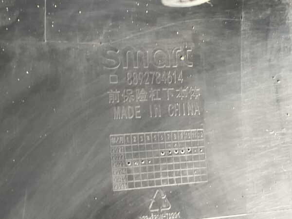 Bumper Smar 1 One 22- 8892784614 Voorbumper Grille K1-16001z