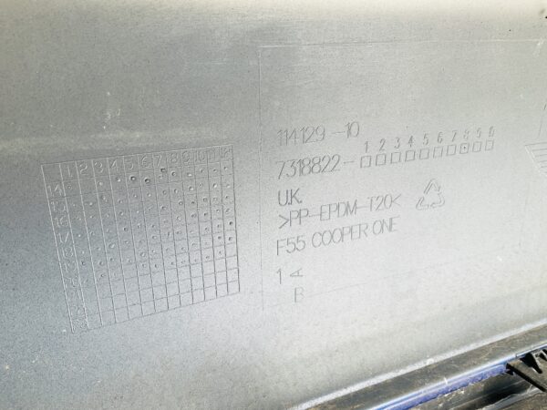Bumper Mini Cooper one F55 F56 7318822 Achterbumper E10-14152r