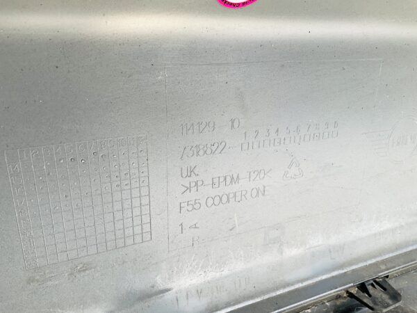 Bumper Mini Cooper one F55 F56 7318822 Achterbumper E10-14147r