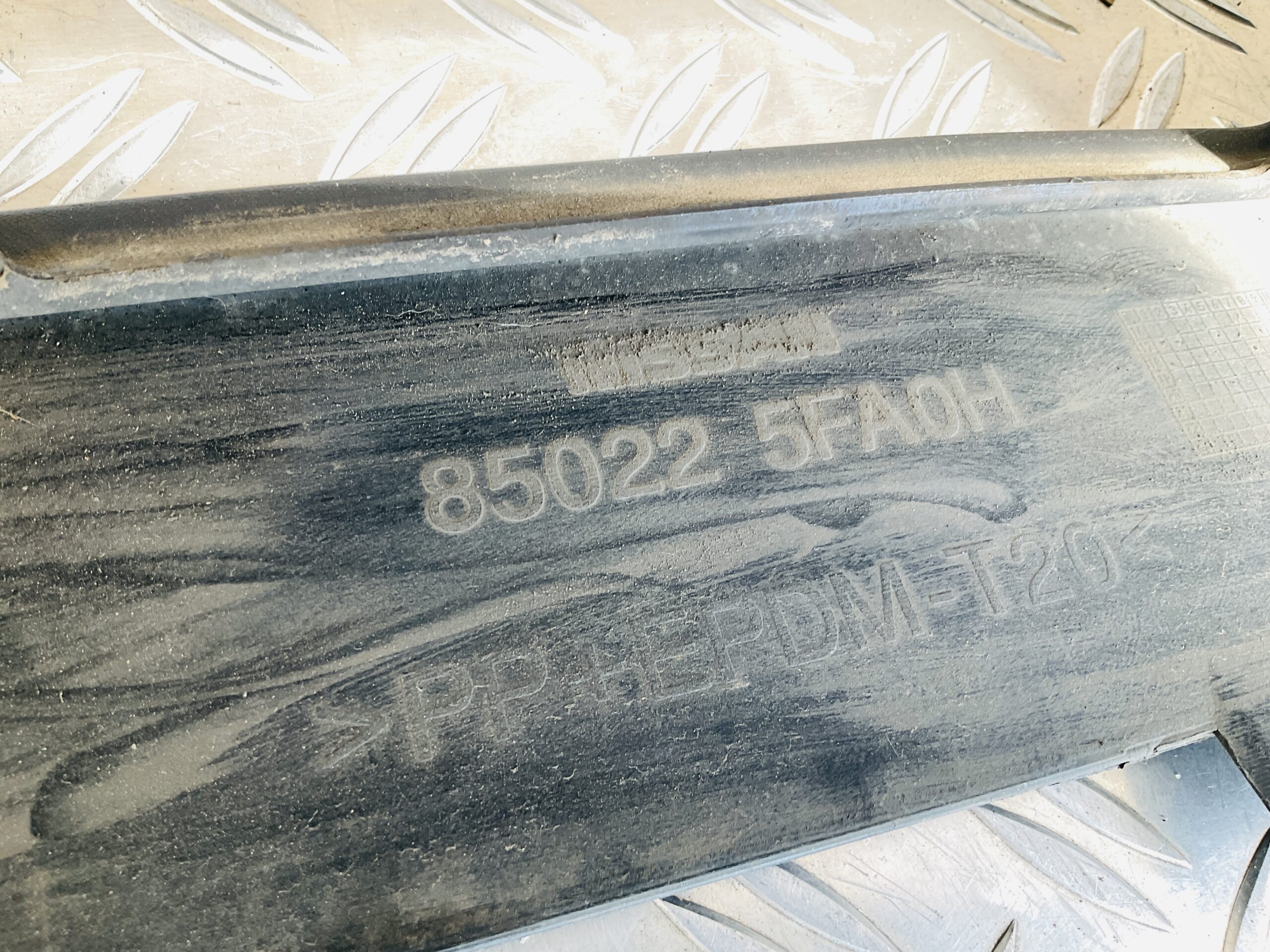 Bumper Nissan Micra K14 4xpdc 850225FA0H Achterbumper E10-14138r