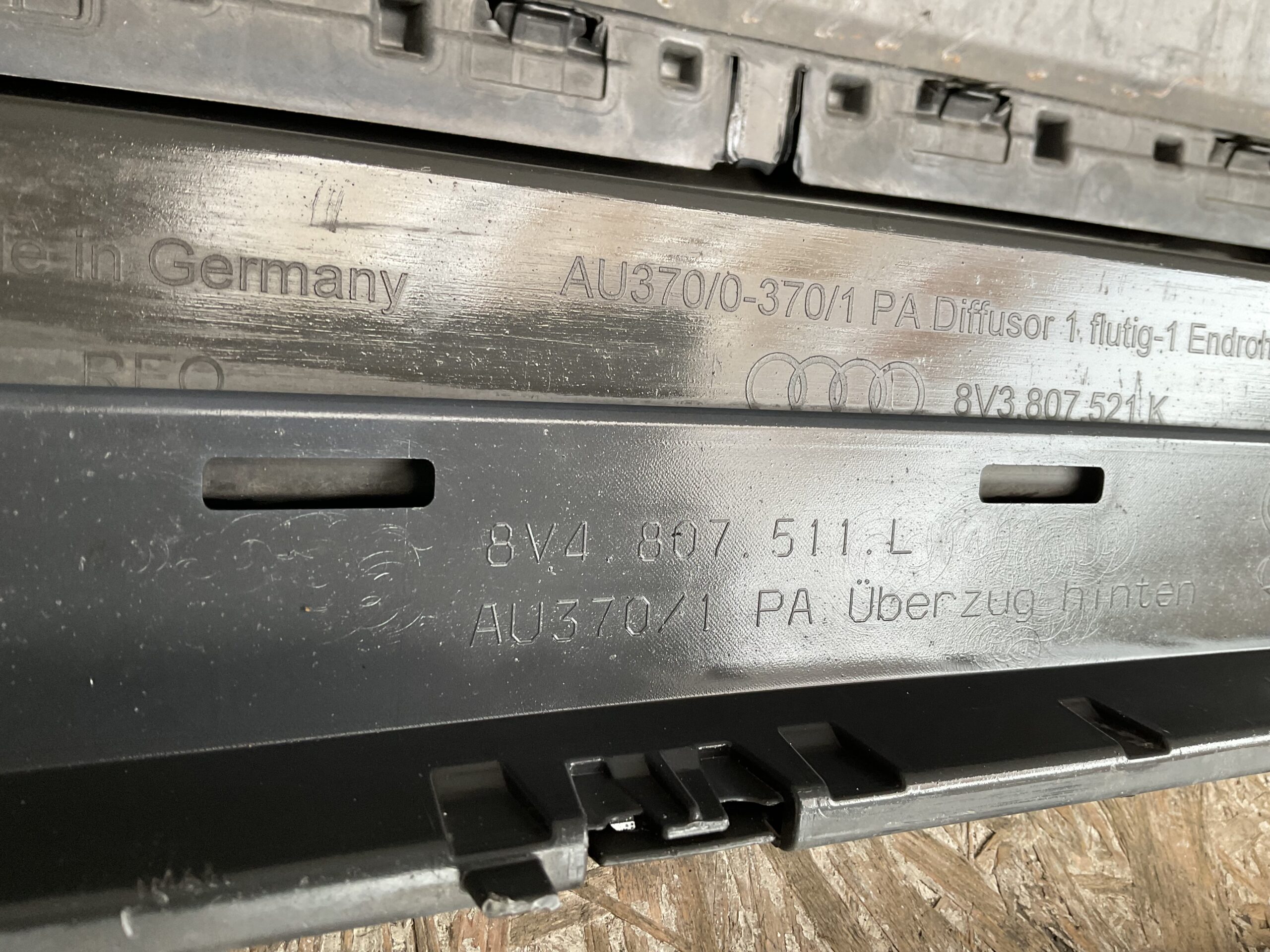 Bumper Audi A3 8V Sportback 12-18 8V4807511 Achterbumper F5-16170z