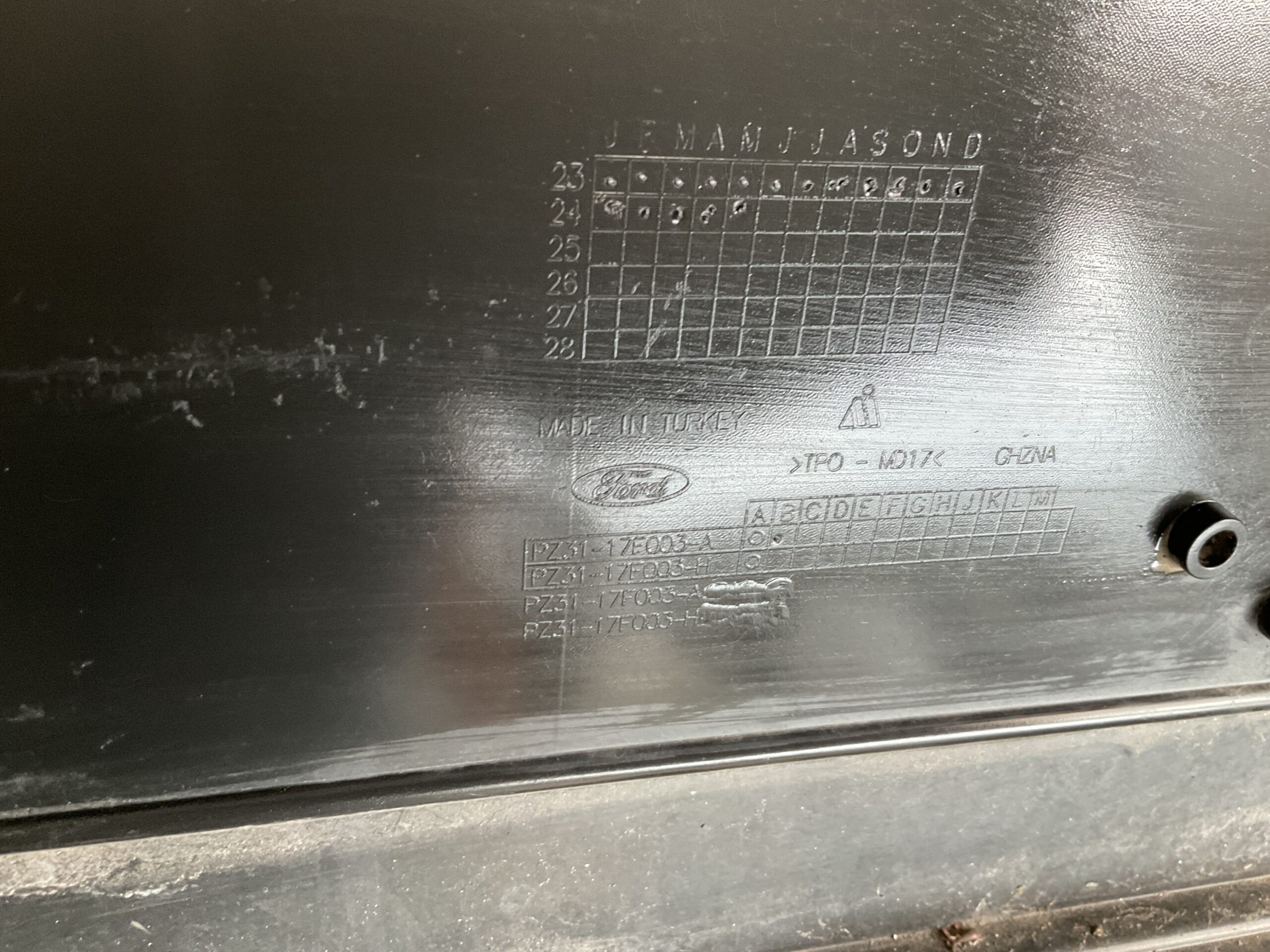 Bumper Ford Transit Custom mk2 II 23- PZ31-17F003-A Voorbumper G5-16173z