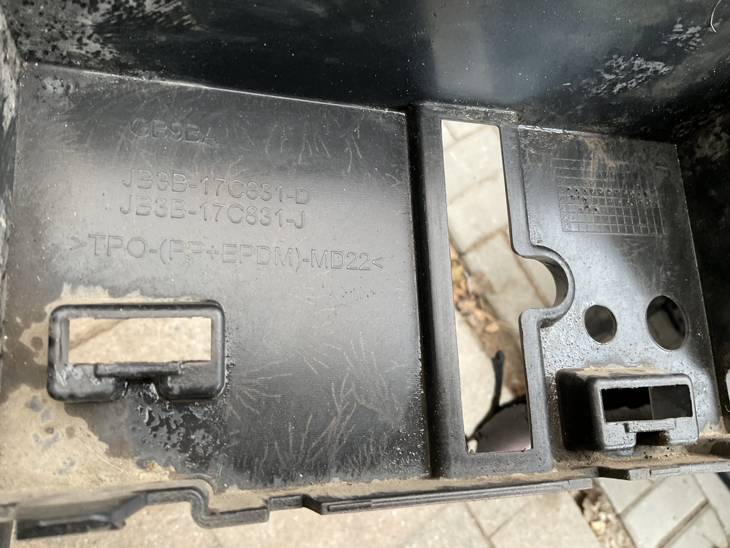 Bumper Ford Ranger 4 Wildtrak JB3B-17C831-D Voorbumper D10-16181z