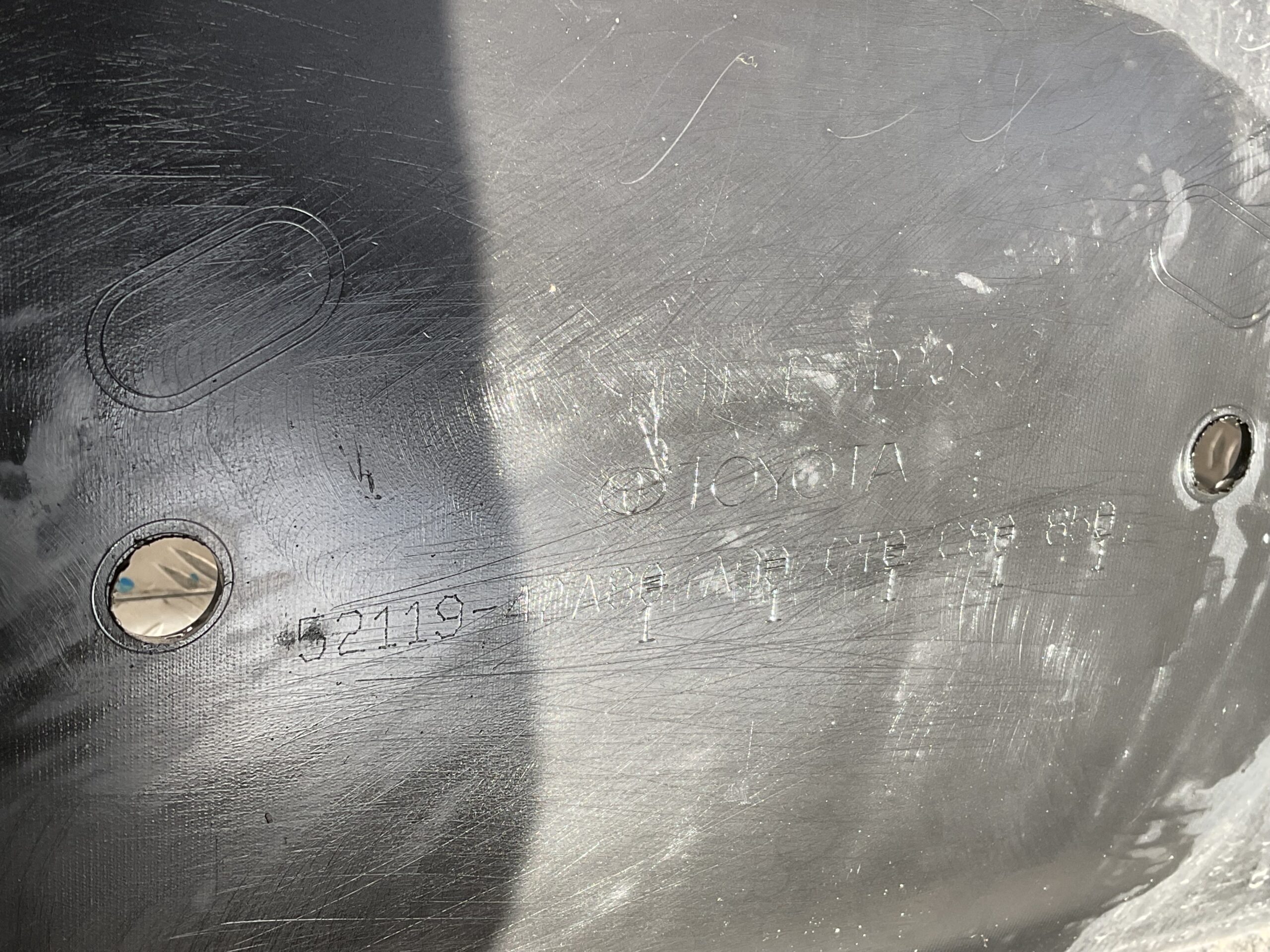 Bumper Toyota BZ4X 22- 52119-42A80 Voorbumper D5-16218z