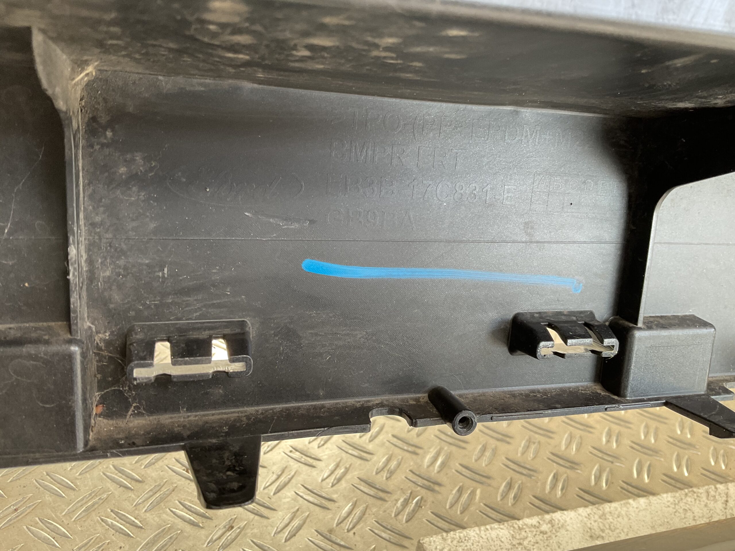 Bumper Ford Ranger 3 III Facelift 15-18 fb3b-17c831 Voorbumper D5-16210z