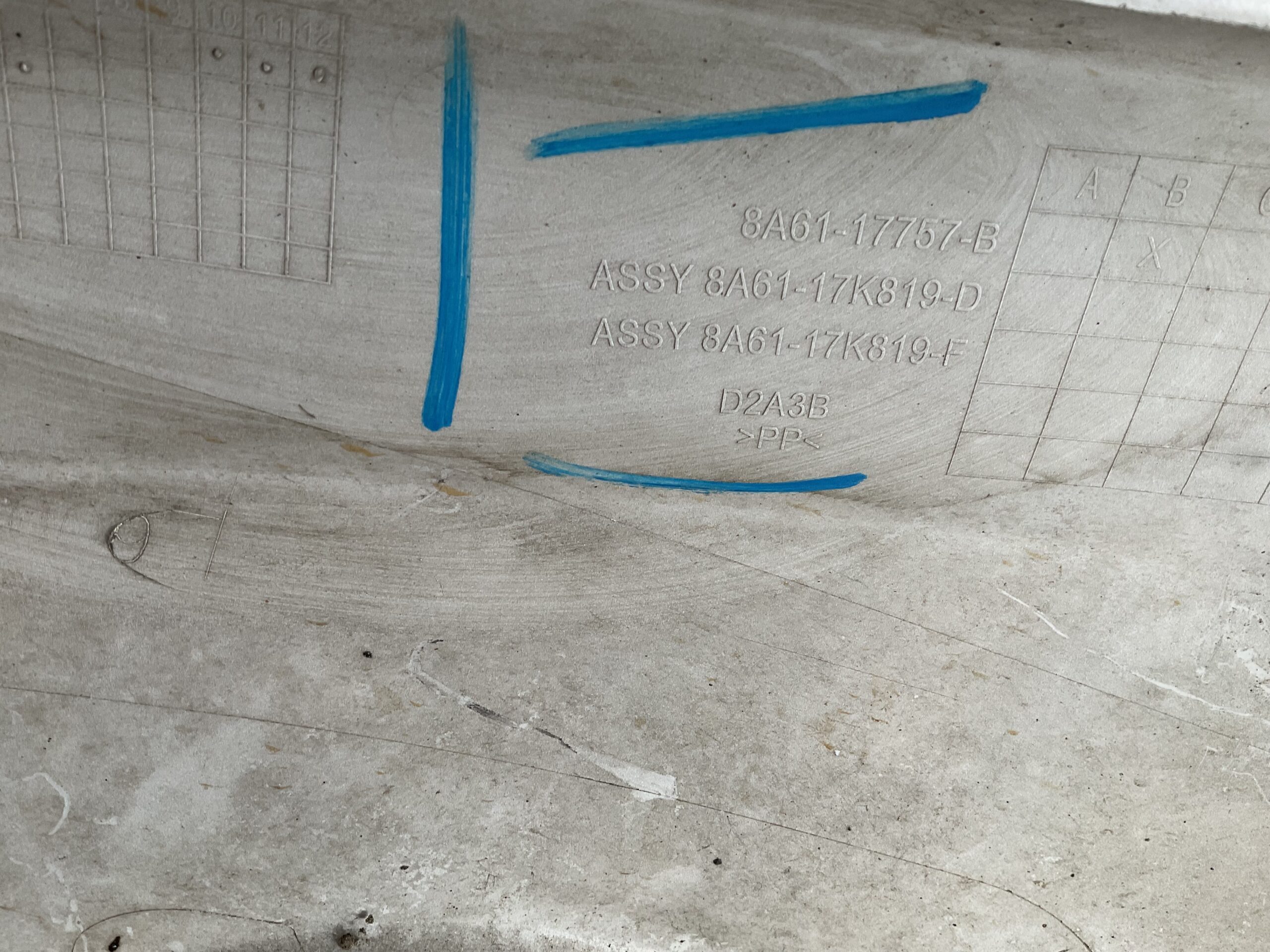 Bumper Ford Fiesta 2008-2012 8A61-17757-B Voorbumper D3-16250z