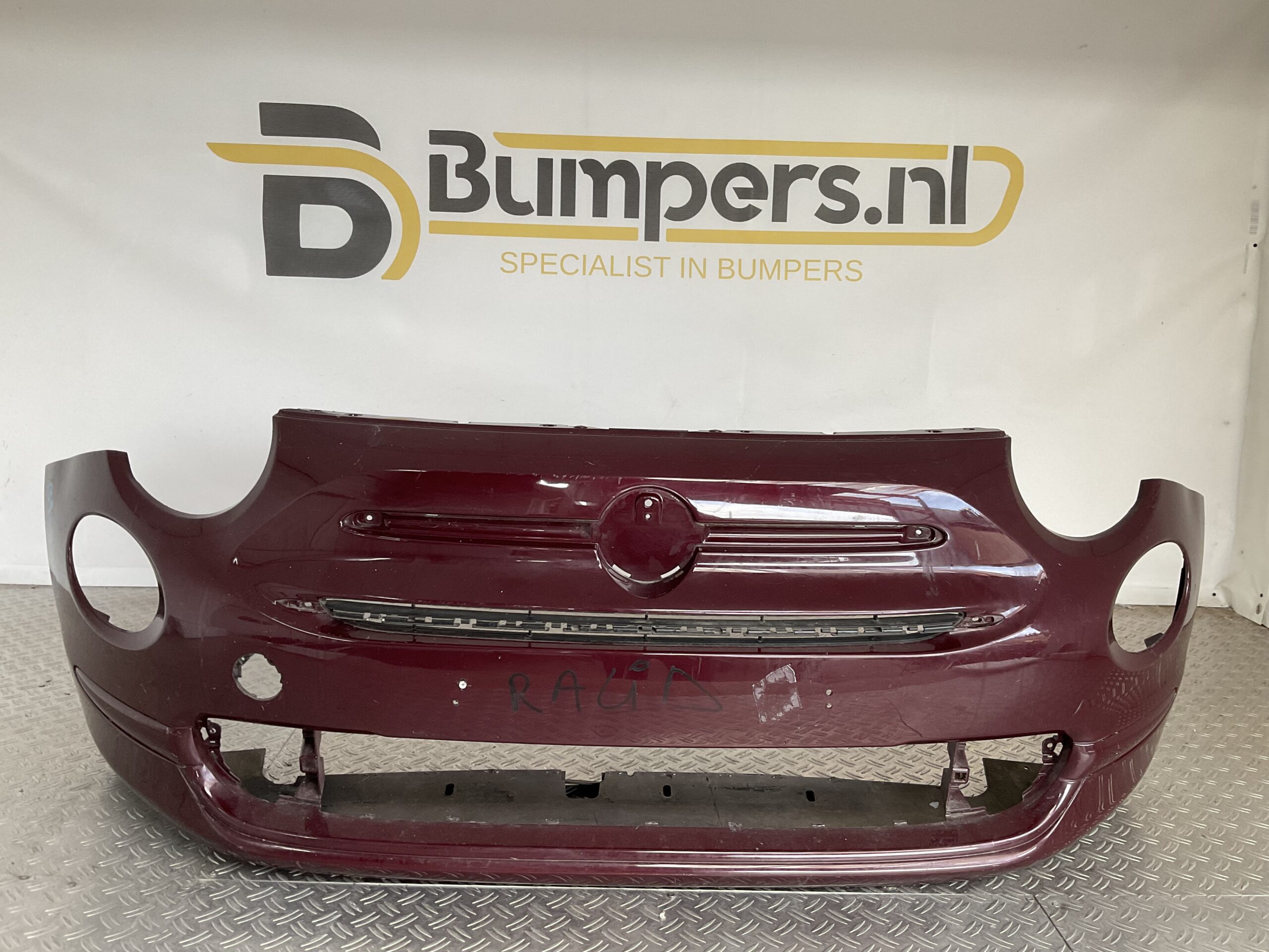 Bumper Fiat 500 Facelift 2016-2021 735619476 Voorbumper B9-16263z