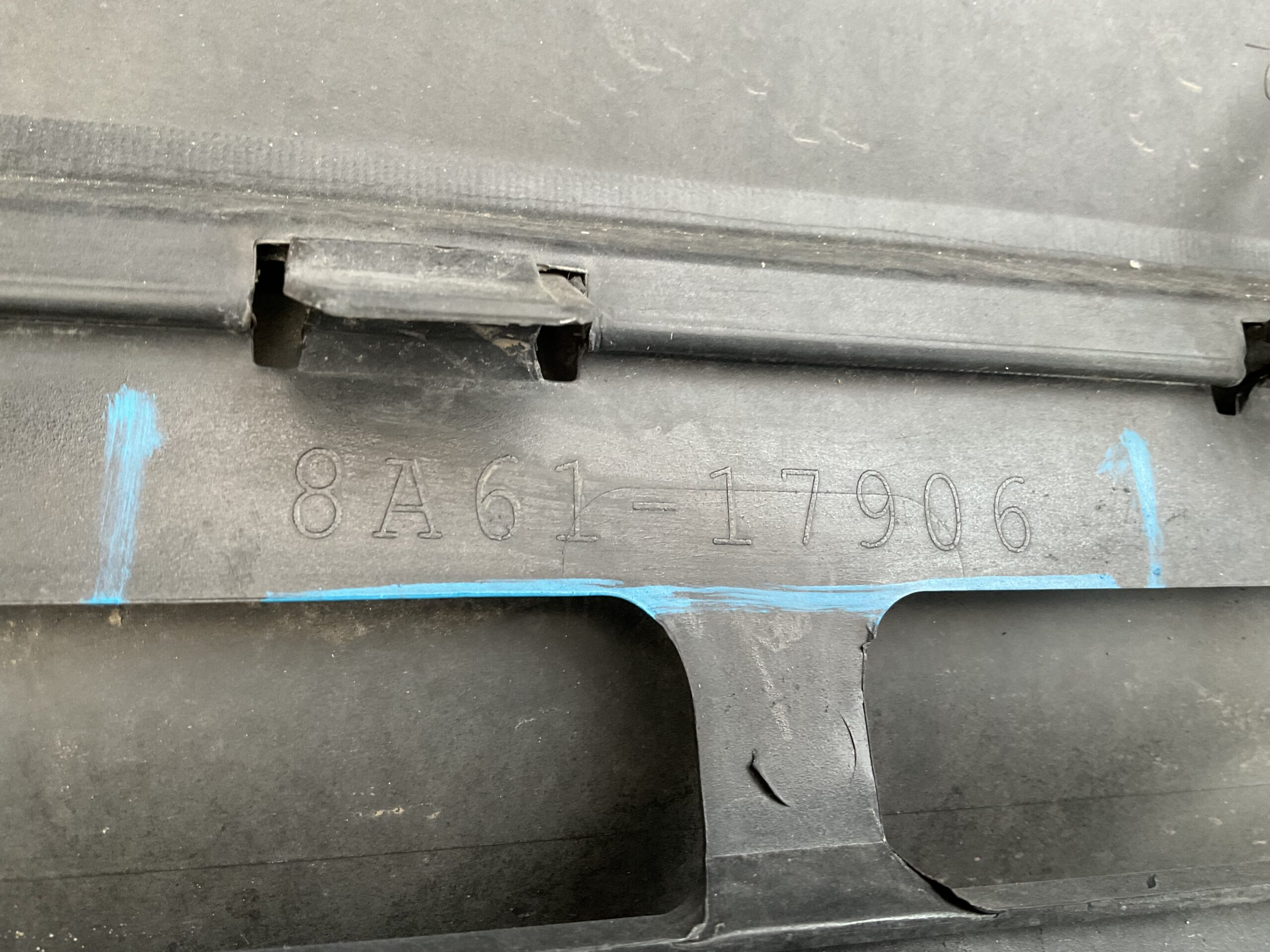 Bumper Ford Fiesta MK7 STLINE ST FACELIFT 2013-2017 8A61-17906 Achterbumper F6-16212z