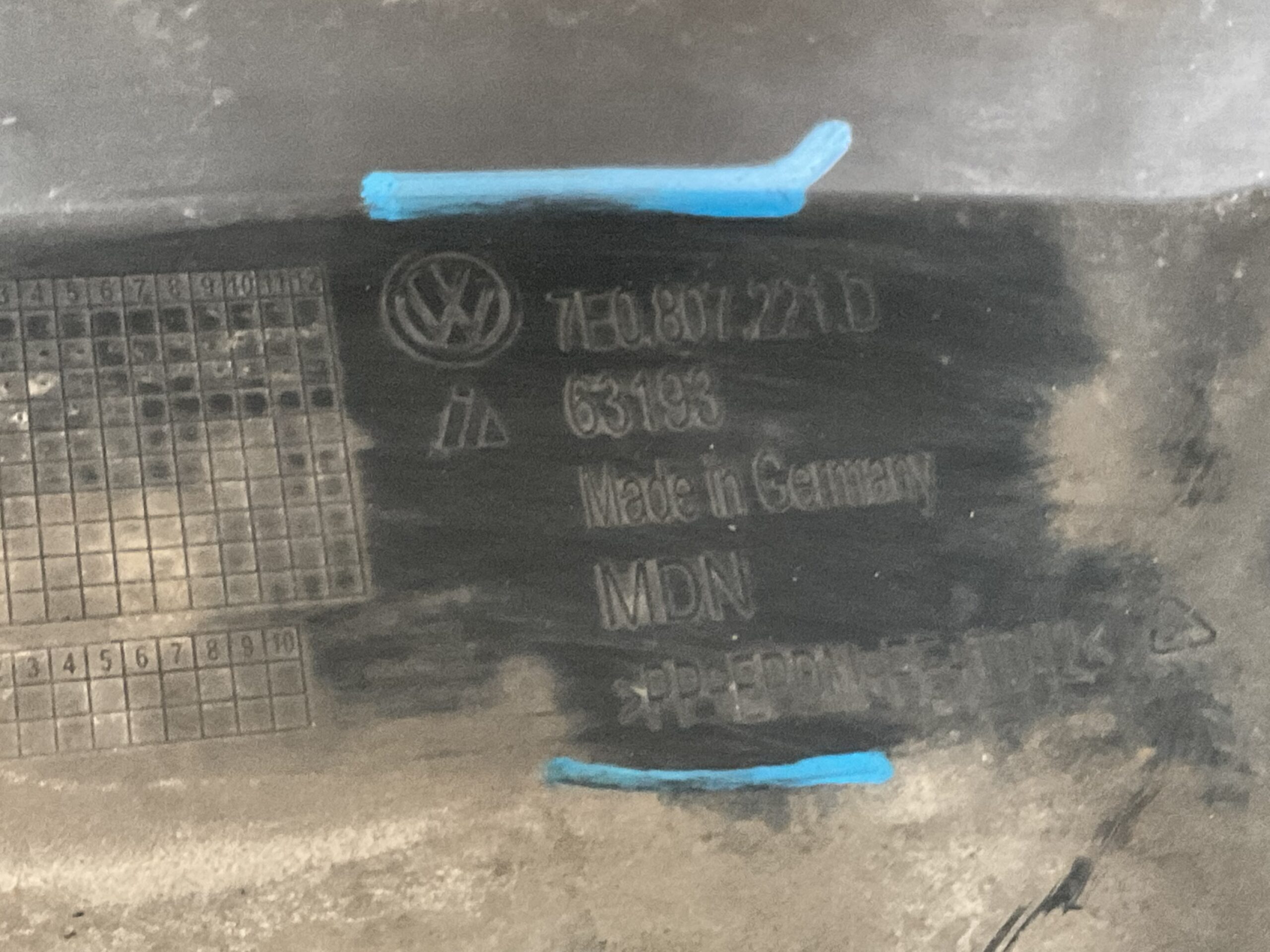 Bumper Volkswagen Transporter T6 7E0 15-19 7E0807221d Voorbumper C5-16293z