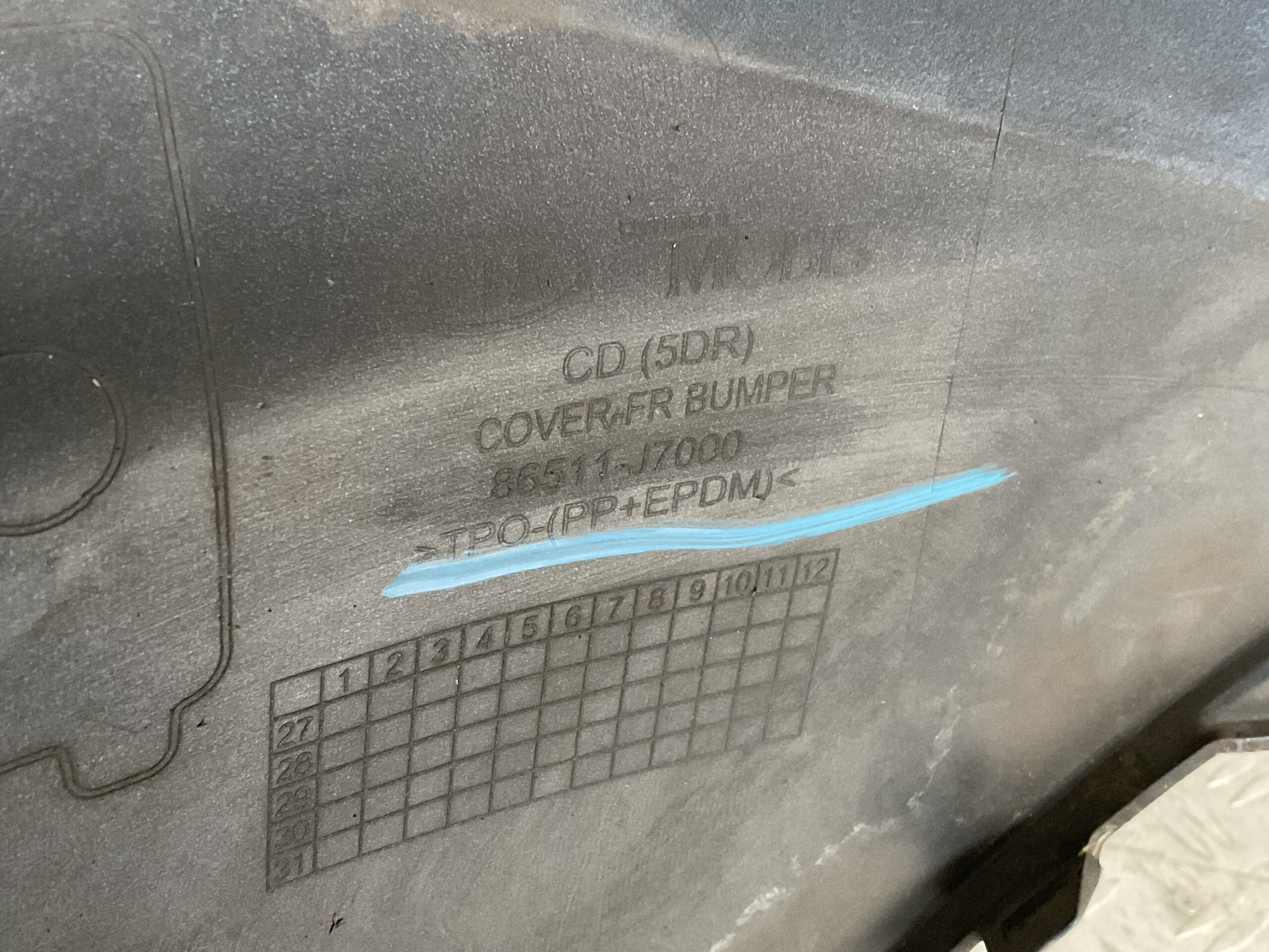 Bumper Kia CEED 86511-J7000 2018-2021 Voorbumper G4-16298z