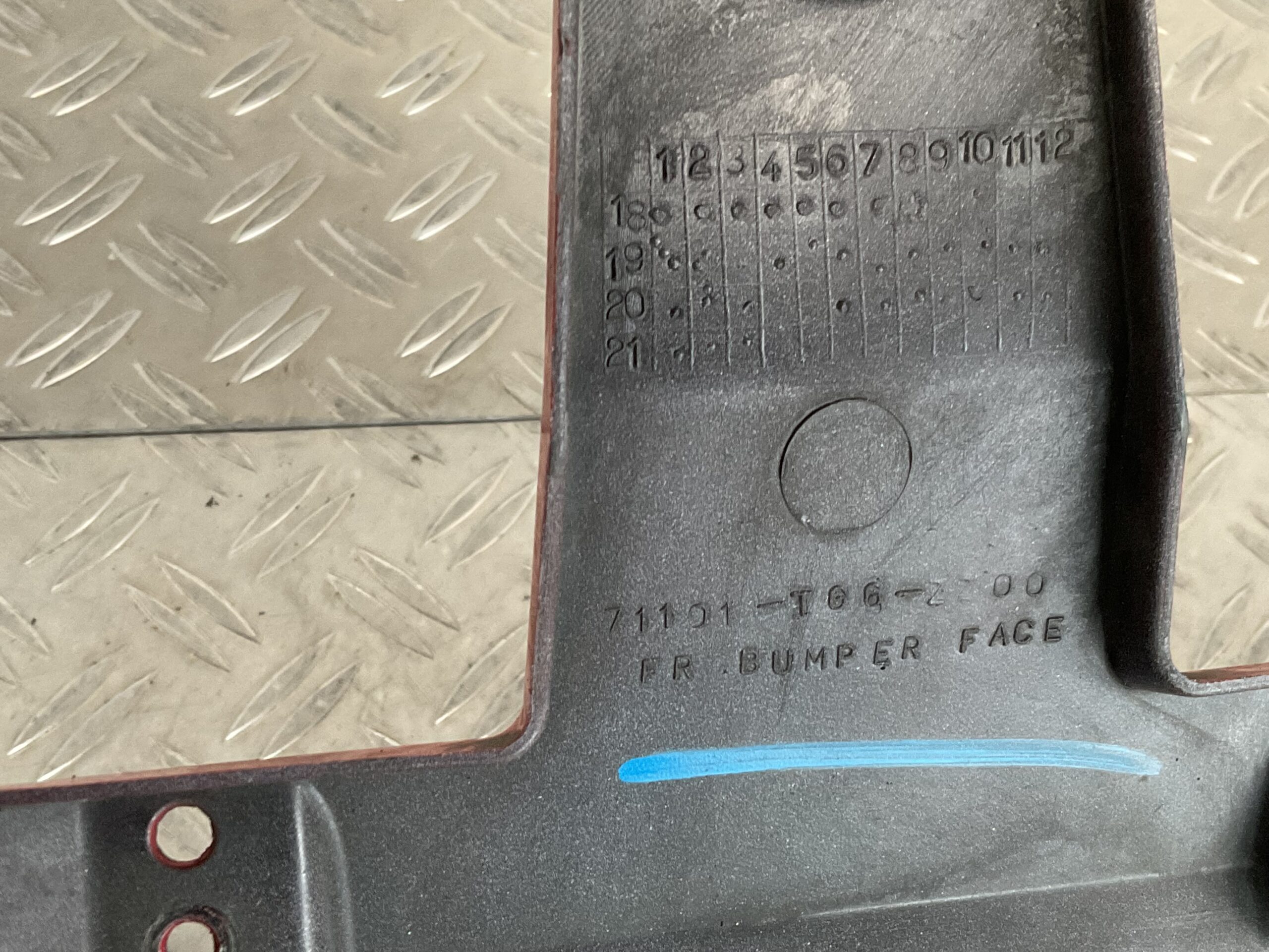 Bumper Honda Civic MK10 17-21 71101-tG6-zz00 Voorbumper G3-16300z