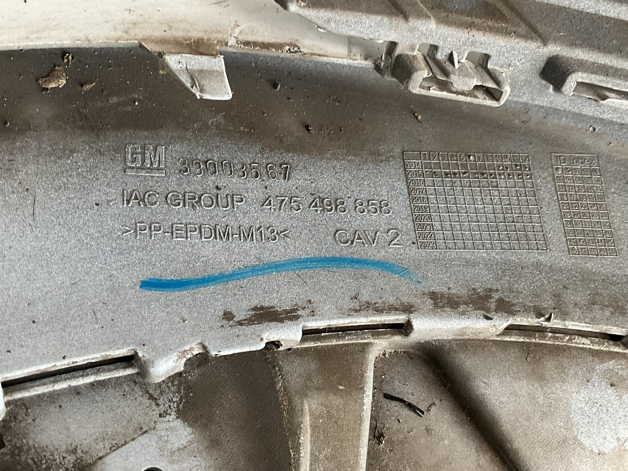 Bumper Opel Corsa E 14-19 pdc 39003567 Voorbumper i9-16299z