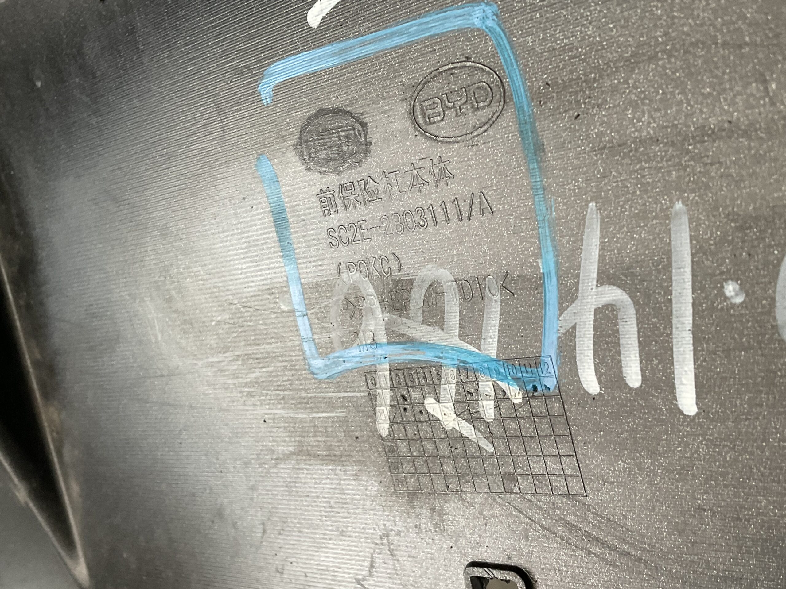 Bumper BYD ATTO 3 SC2E sc2e-2803111/a Voorbumper M1-16288z