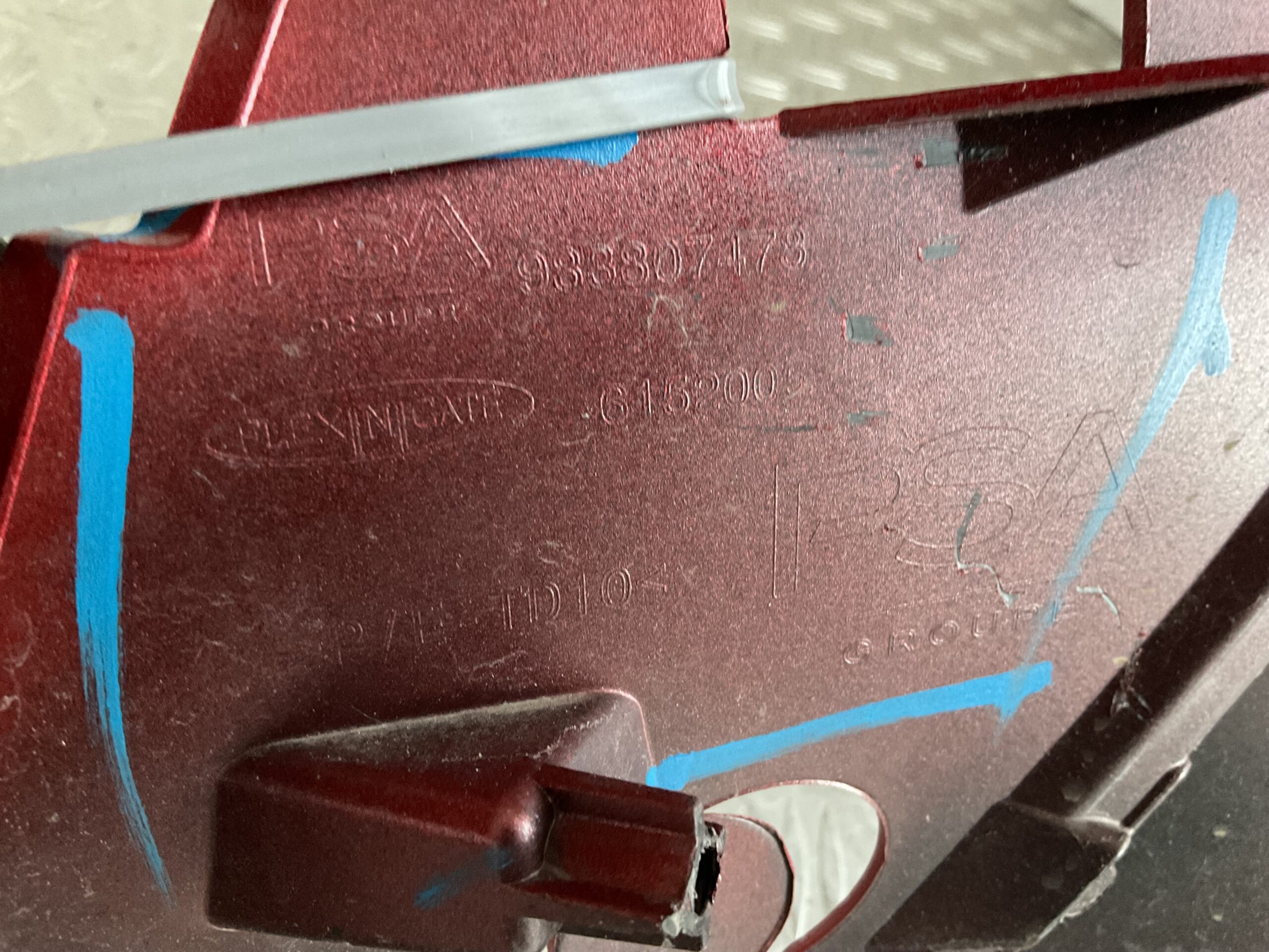 Bumper Peugeot 308 2022-2025 9838074780 Voorbumper J5-16266z