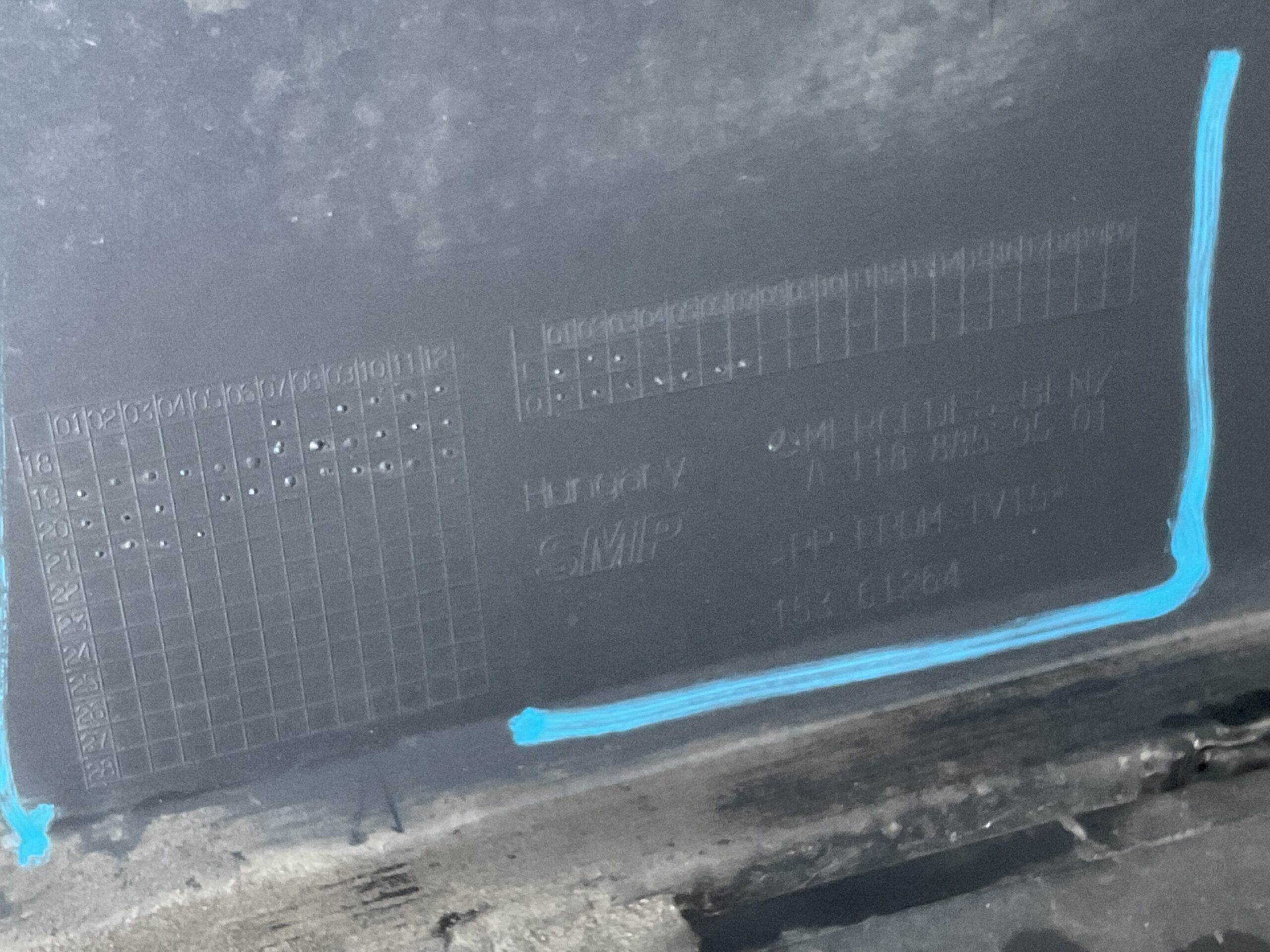 Bumper Mercedes CLA W118 AMG A1188859501 Achterbumper F5-16370z