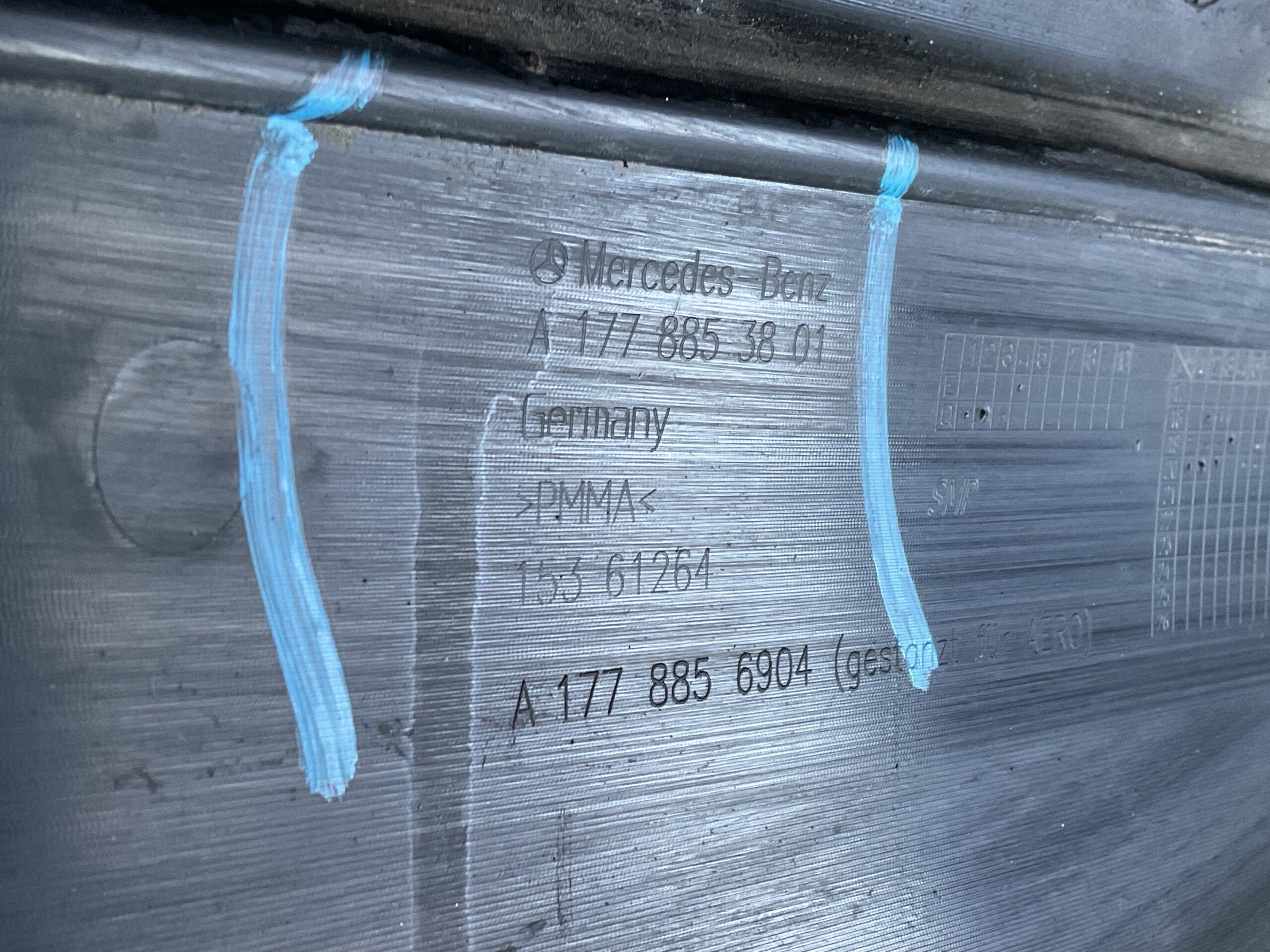 Bumper Mercedes A Klasse W177 AMG pdc A1778851301 Achterbumper F5-16364z