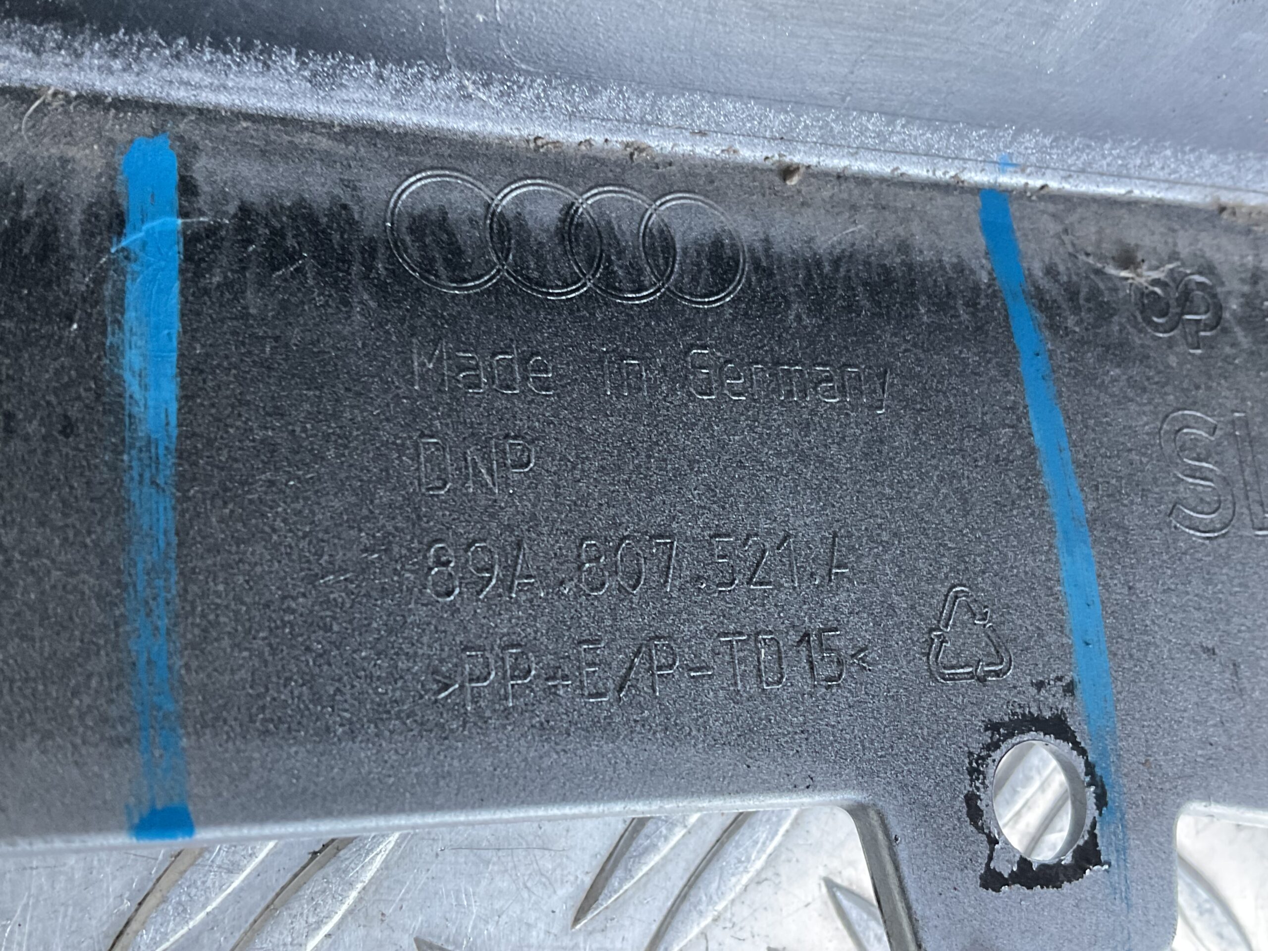 Bumper Audi Q4 89A 2 Etron E-Tron 22-24 89A807521a Achterbumper F5-16349z