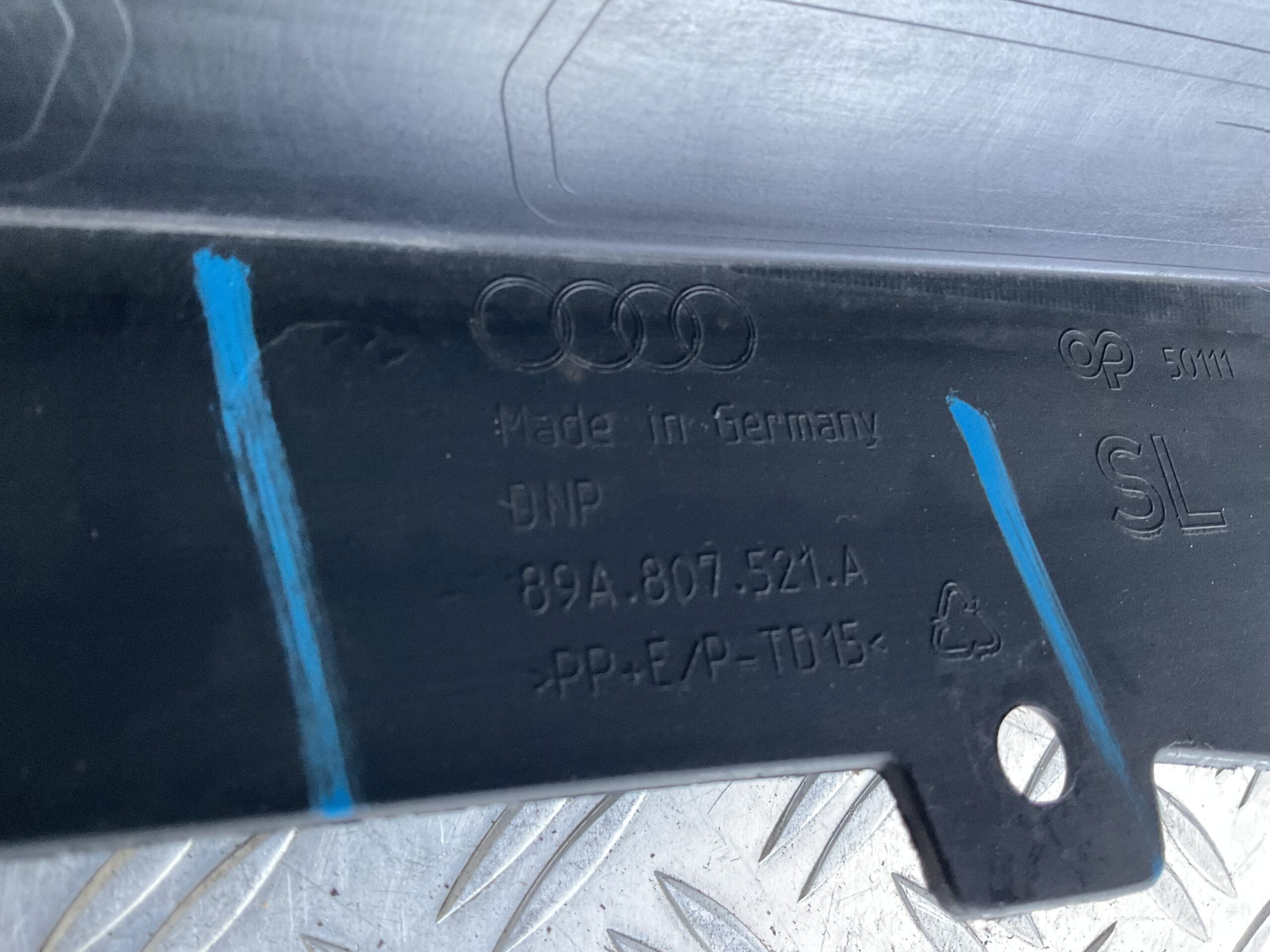 Bumper Audi Q4 89A 2 Etron E-Tron 22-24 89A807521a Achterbumper F5-16348z