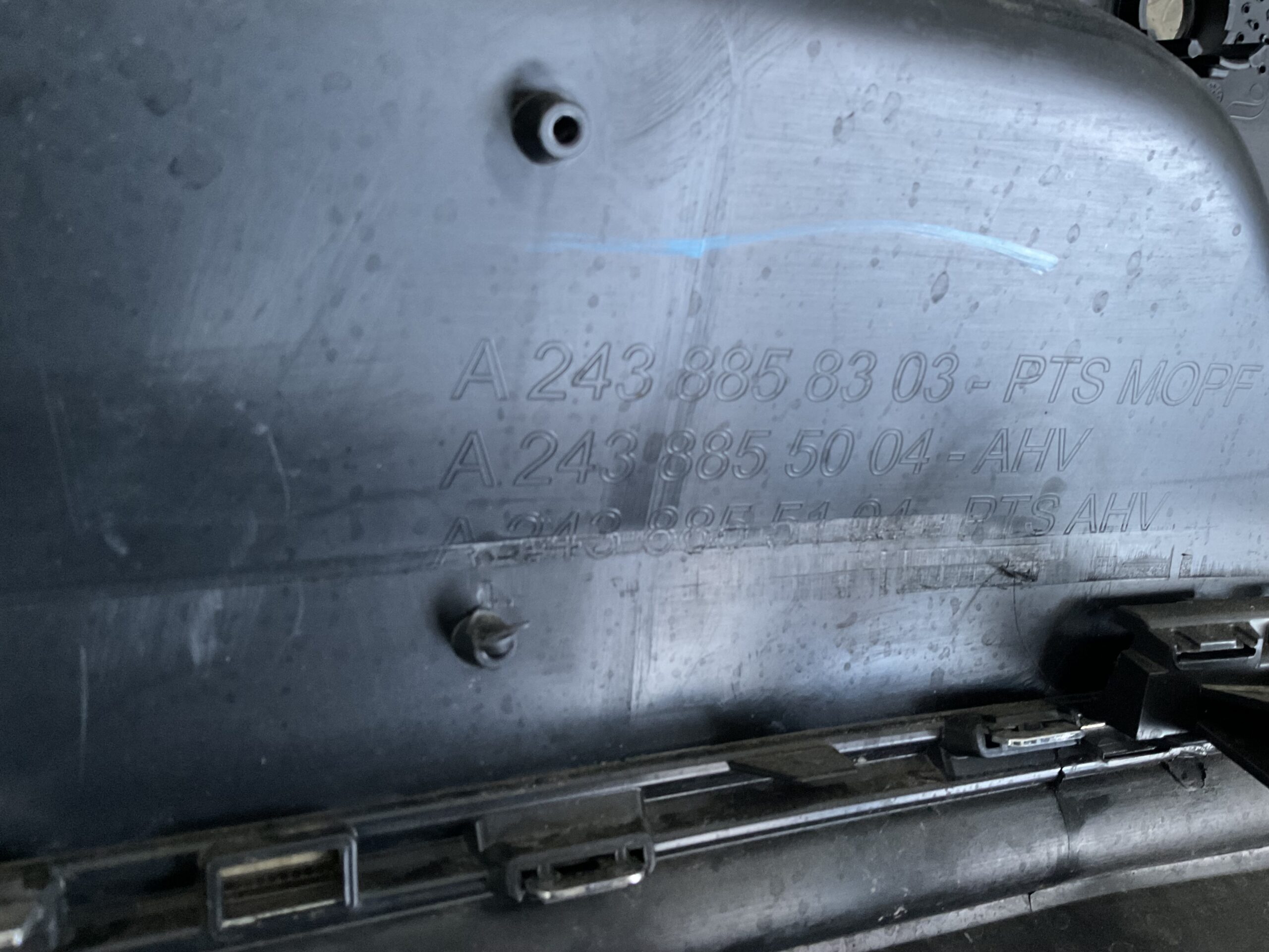 Bumper Mercedes EQA H243 X243 A2438858303 Achterbumper F5-16347z