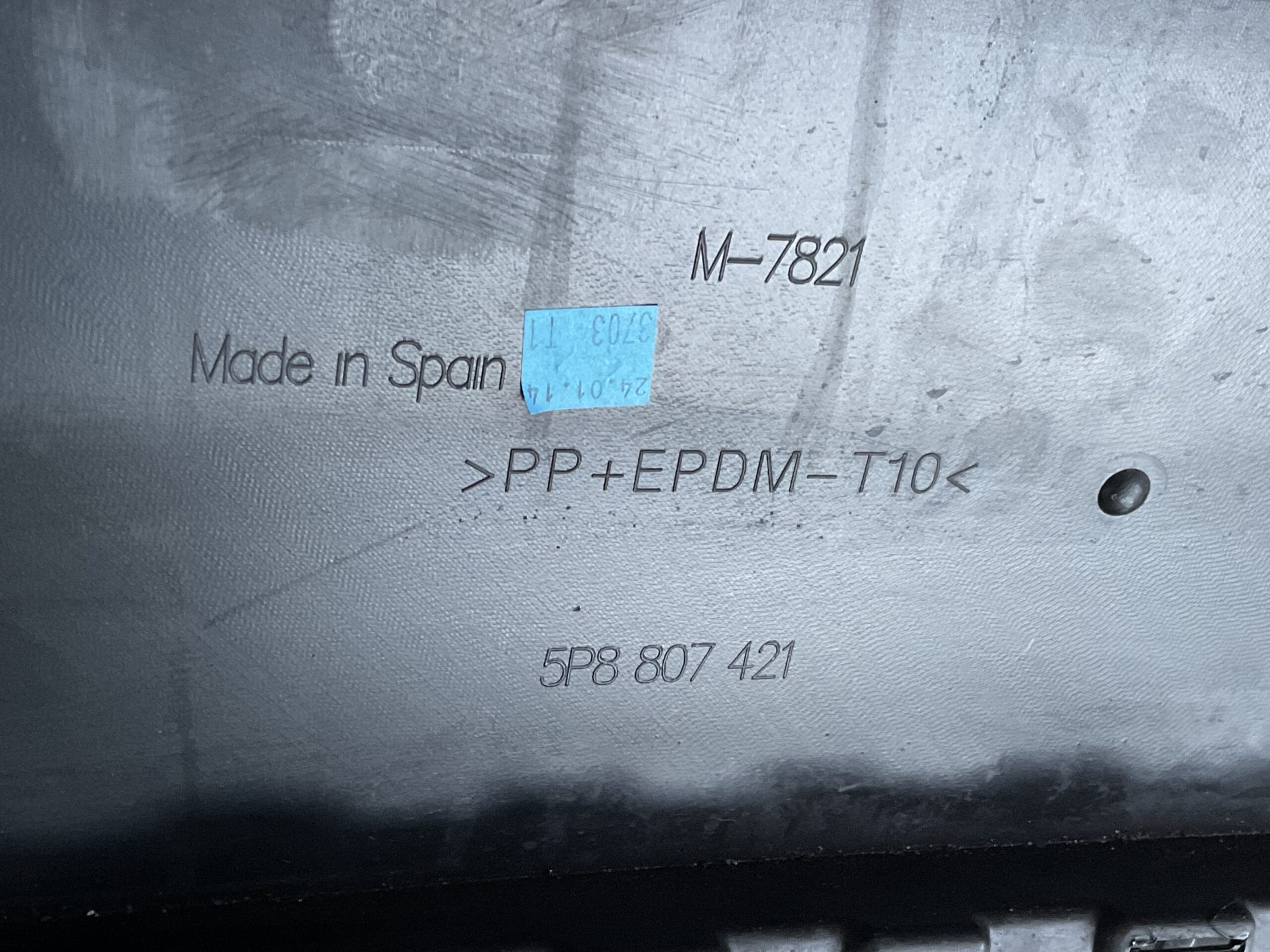 Bumper Seat Altea XL 06-15 5p8807421 Achterbumper F5-16329z