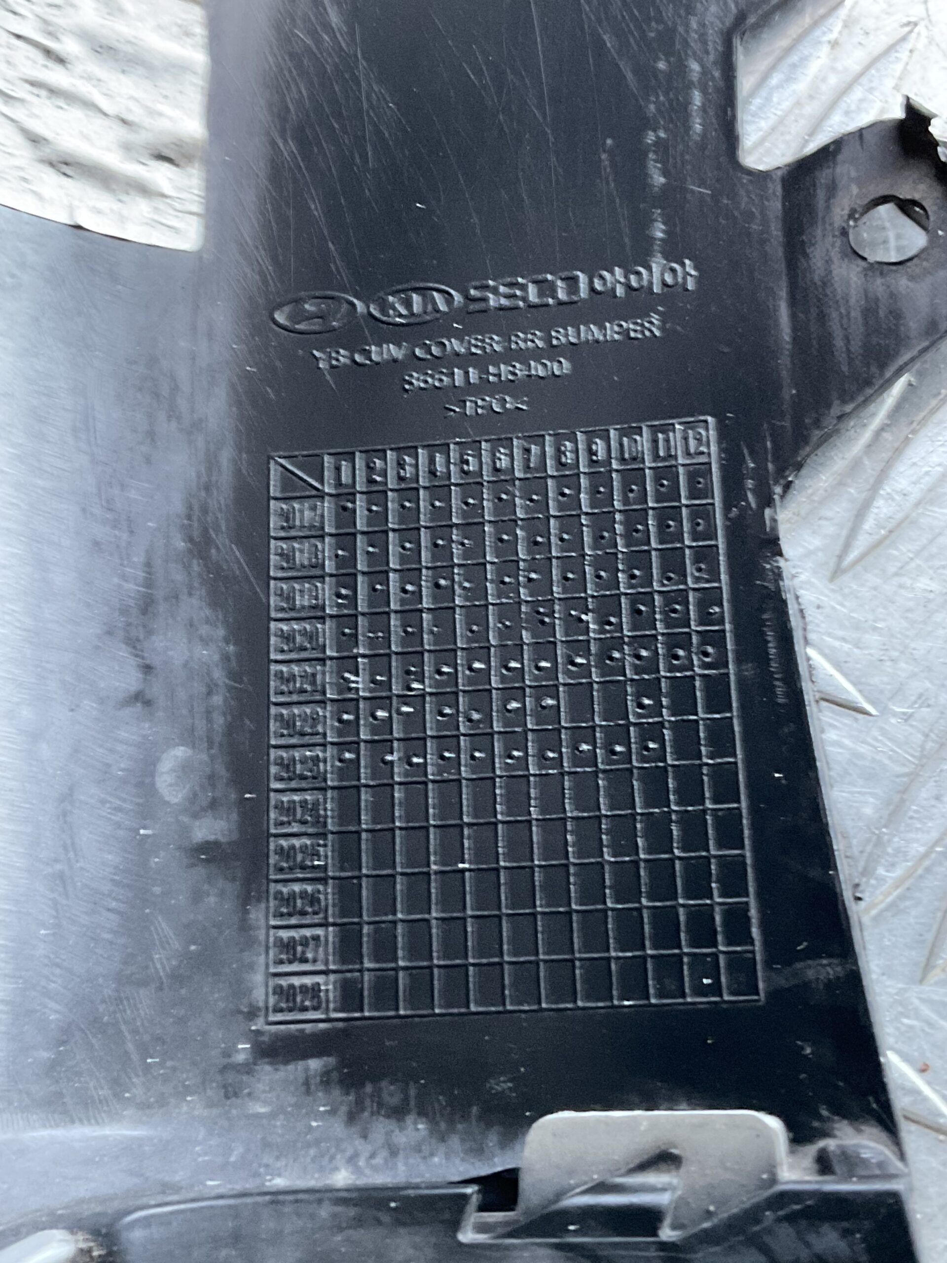 Bumper Kia Stonic 4xpdc 17-23 86611-H8400 Achterbumper F5-16320z