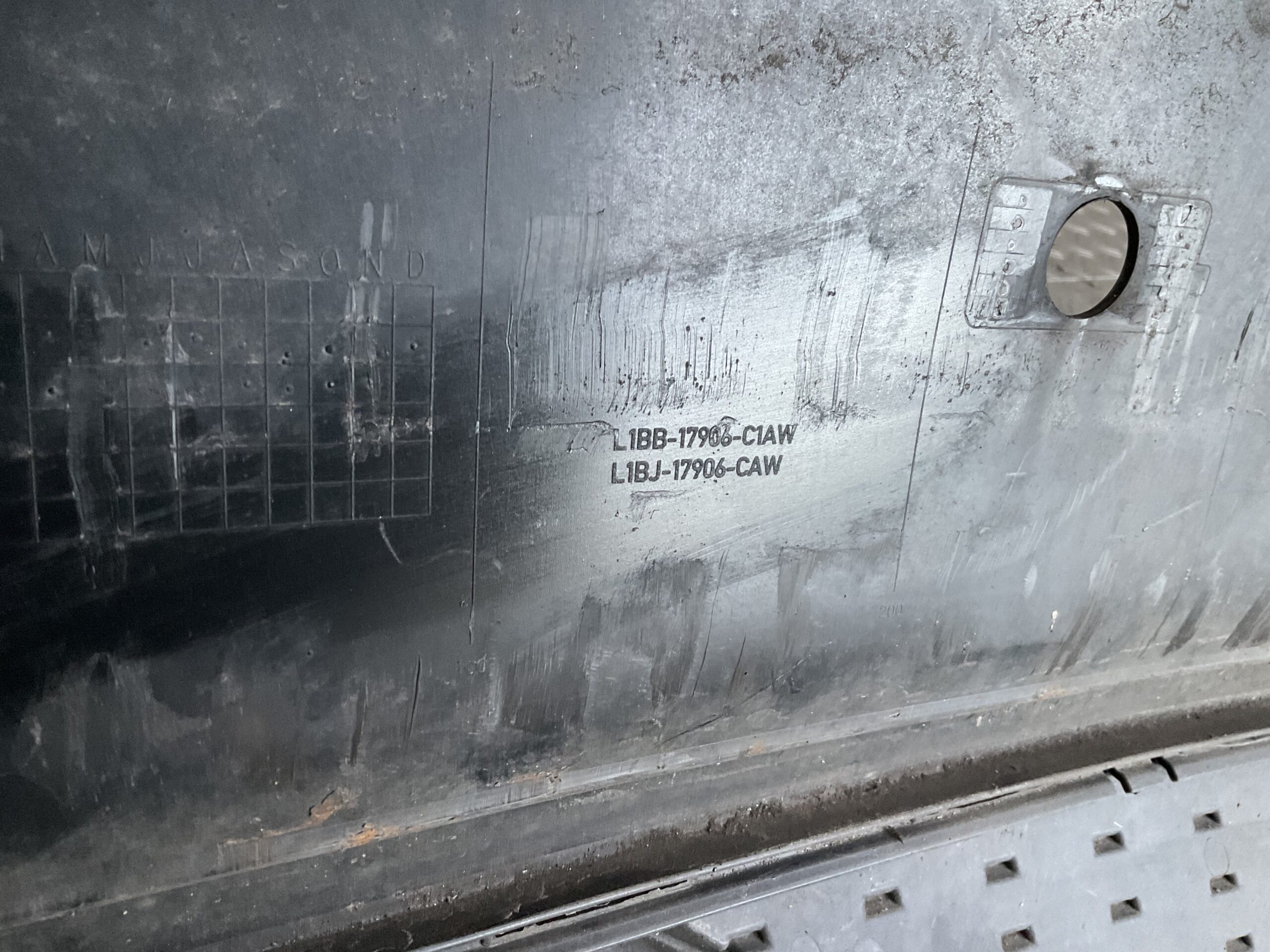 Bumper Ford Fiesta MK8 18-22 L1BB-17906-C1AW Achterbumper F5-16327z