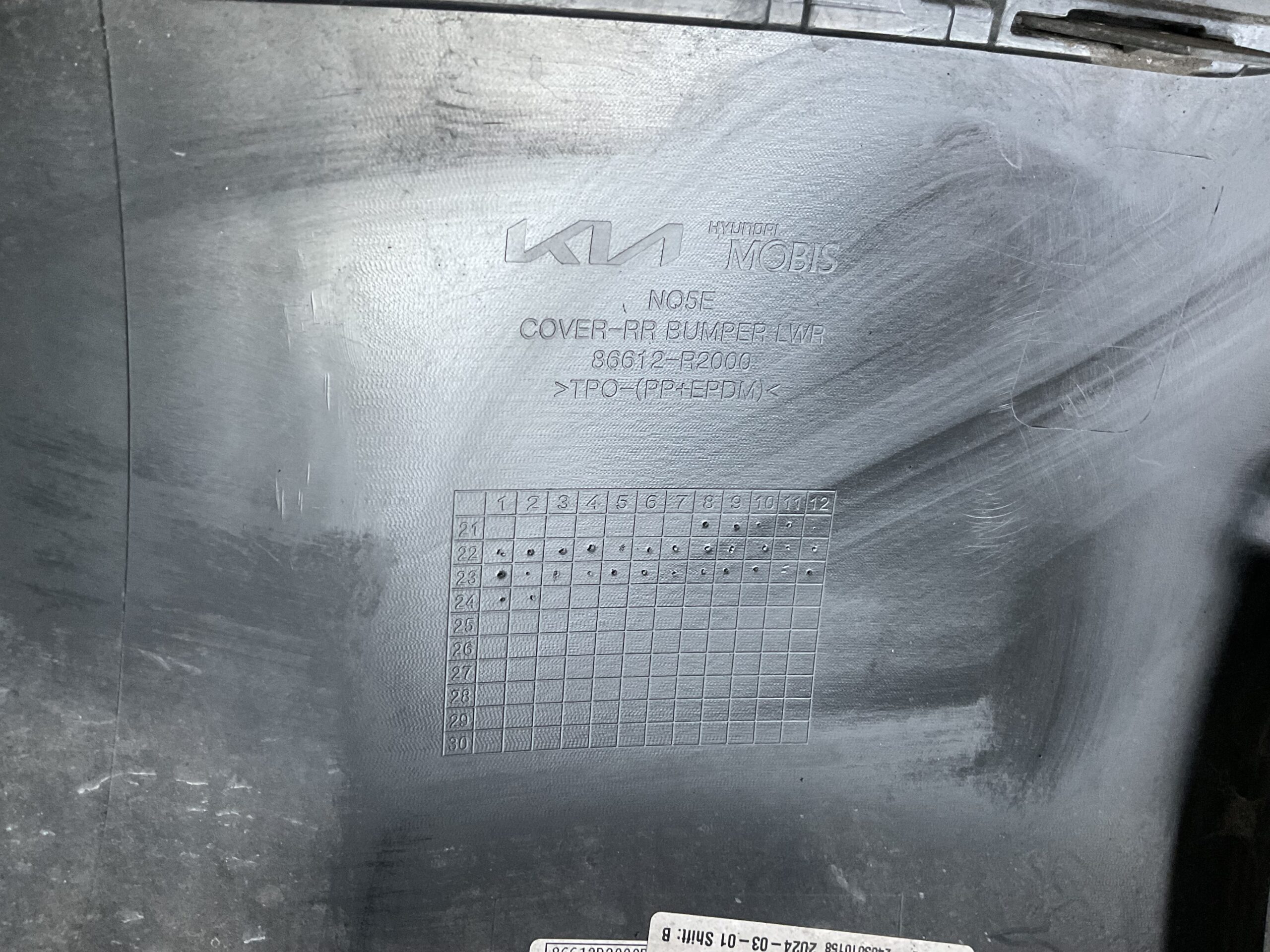 Bumper Kia Sportage 5 V 21- 86612-r2000 Achterbumper F5-16326z