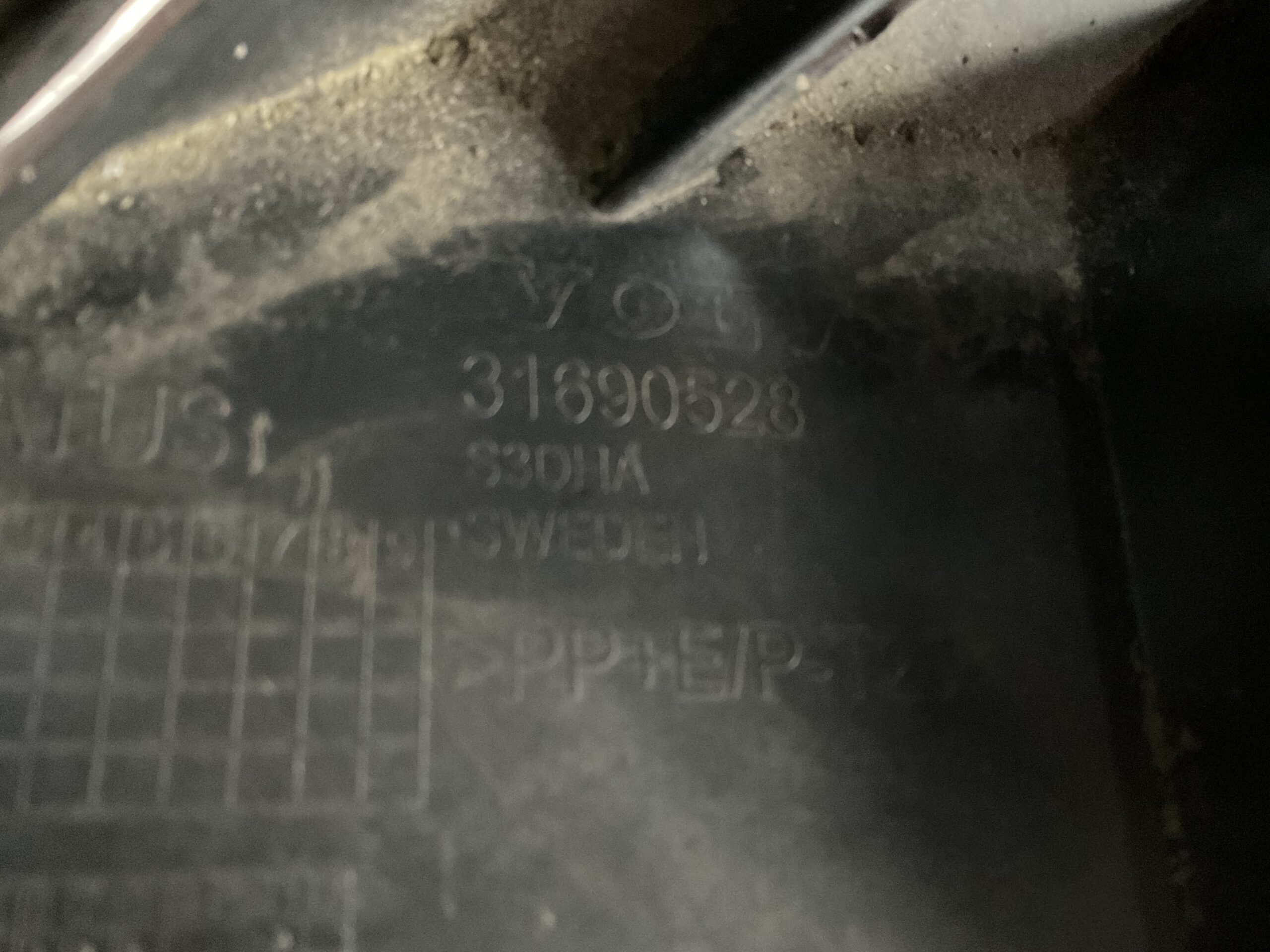 Bumper Volvo S60 V60 Rdesign R Design 19-21 31690528 Achterbumper F5-16416z