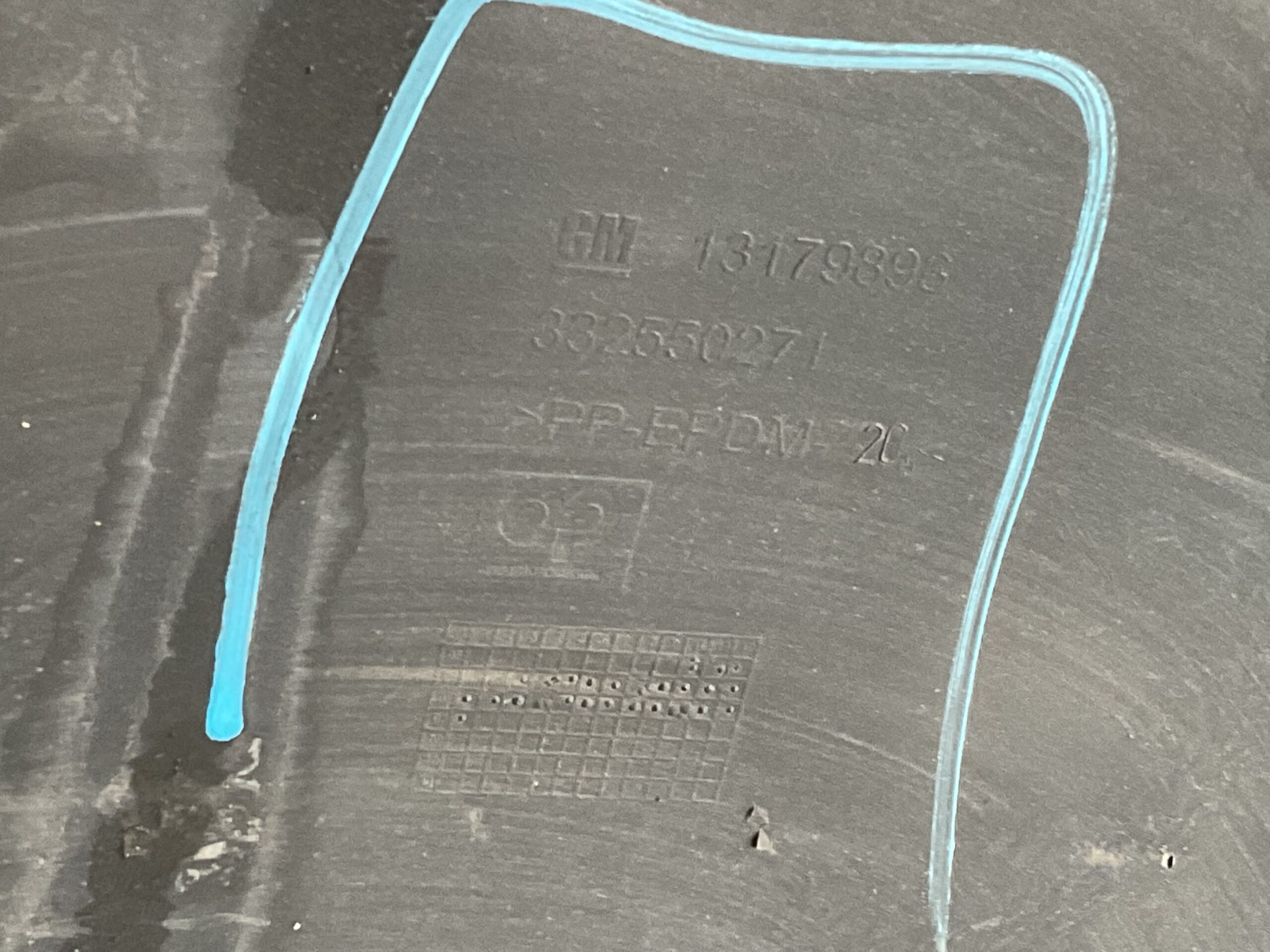 Bumper Opel Corsa D 332550271 Achterbumper F5-16307z