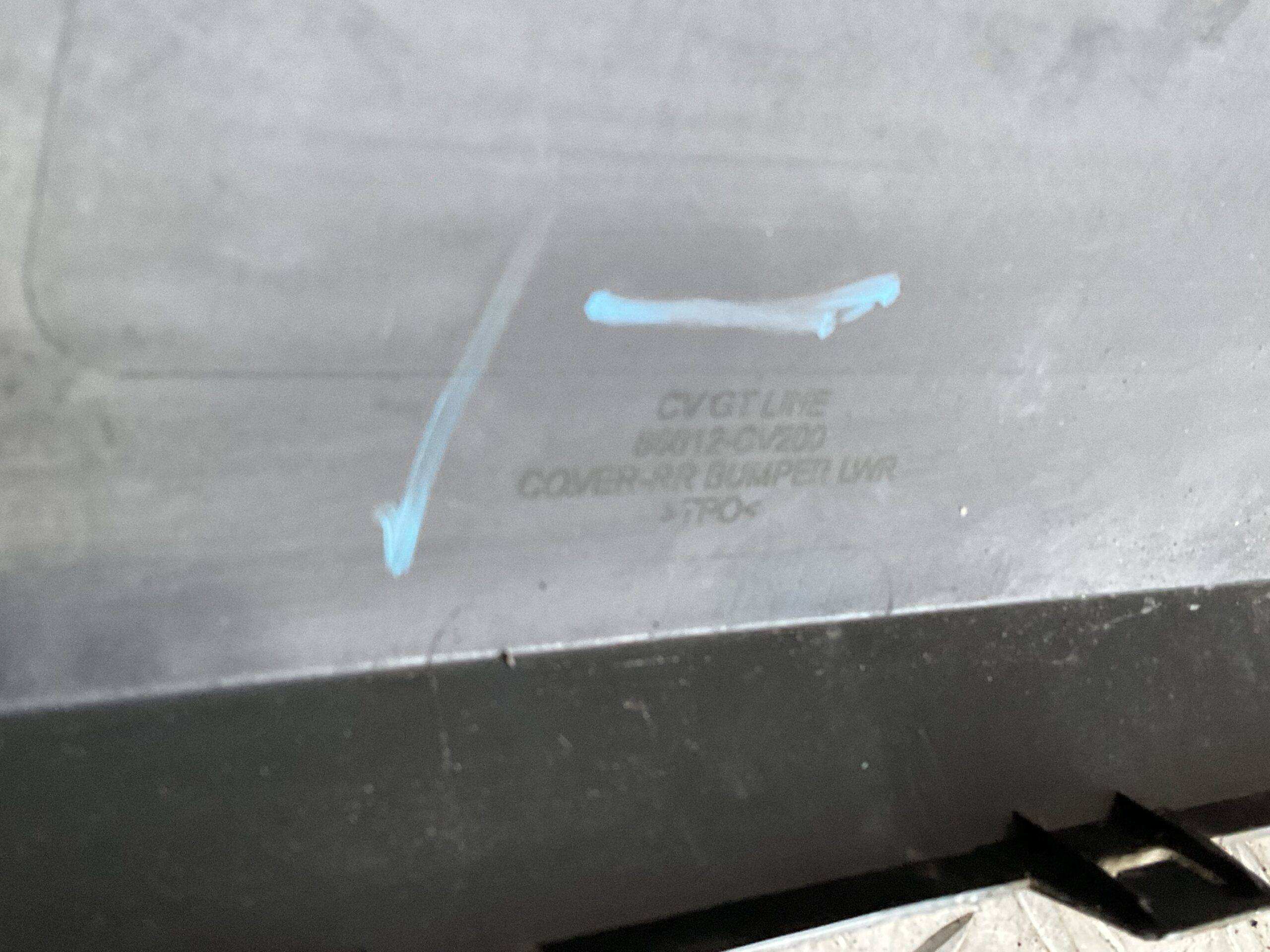 Bumper Kia EV6 EV-6 GTline GT-Line 22- 86612-cv200 Achterbumper F5-16401z