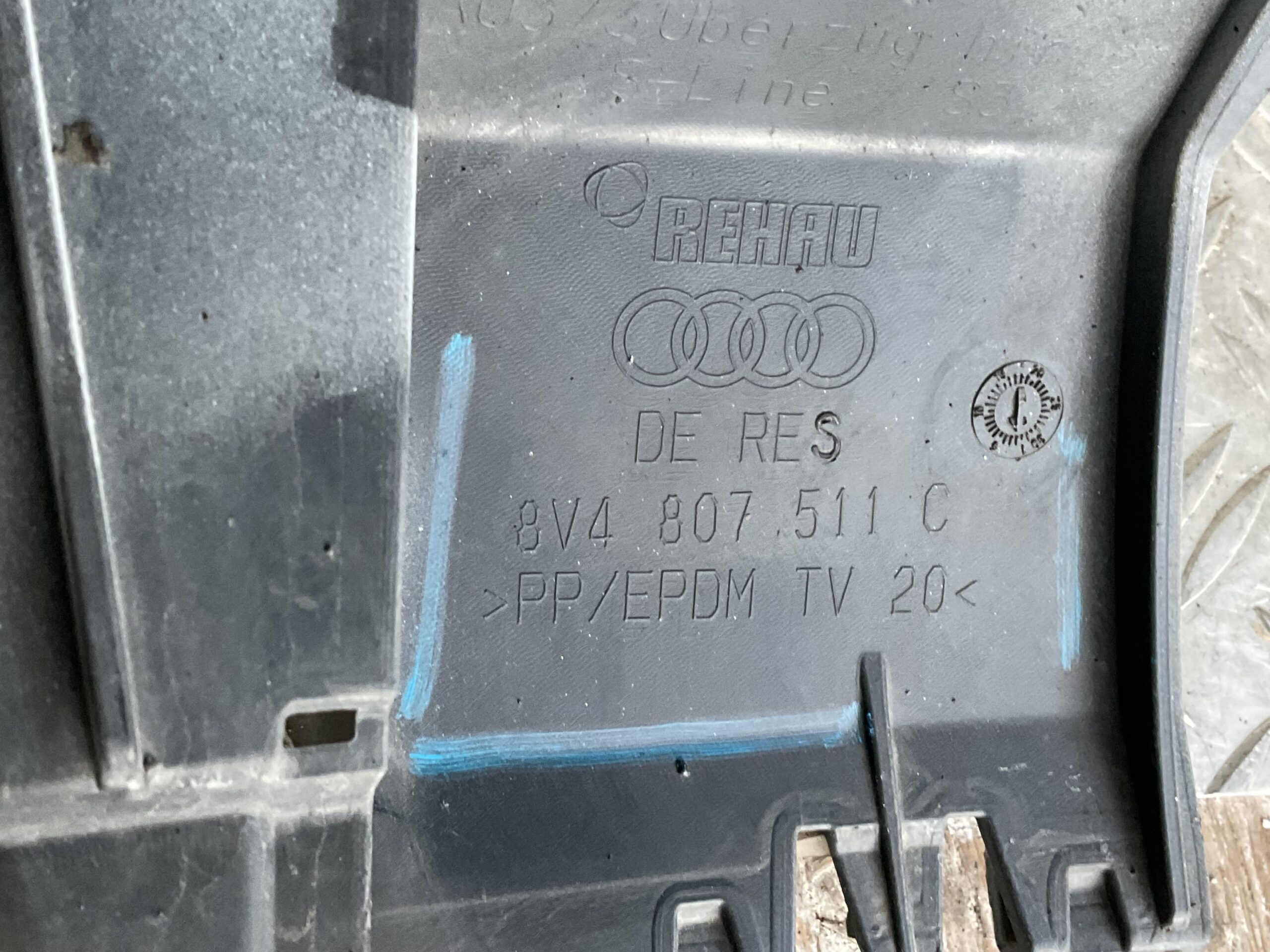 Bumper Audi A3 8V S3 Sline S-Line 12-17 8V4807511C Achterbumper F5-16398z