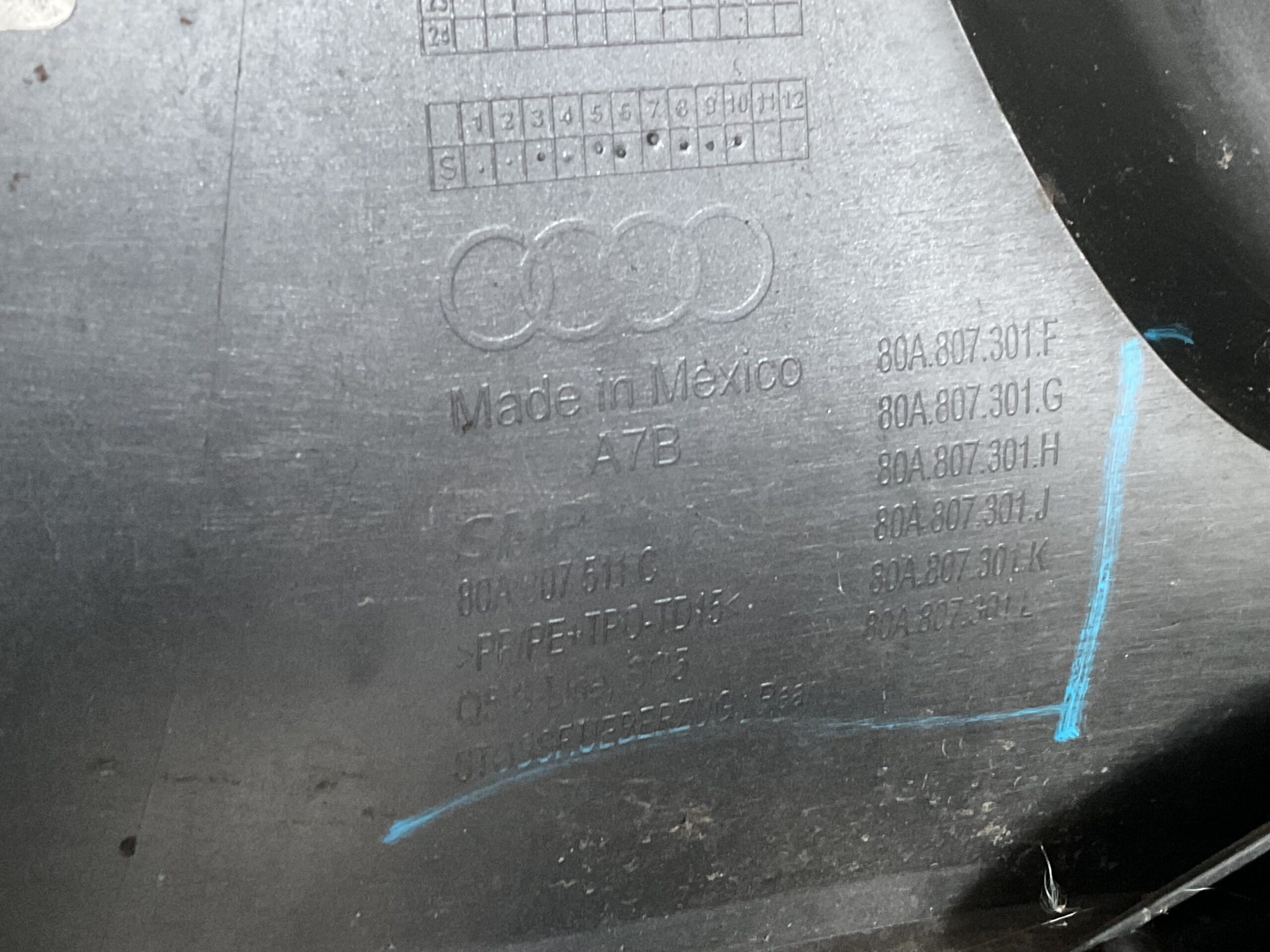 Bumper Audi Q5 SQ5 Sline S-line 80a807301f Achterbumper F5-16393z