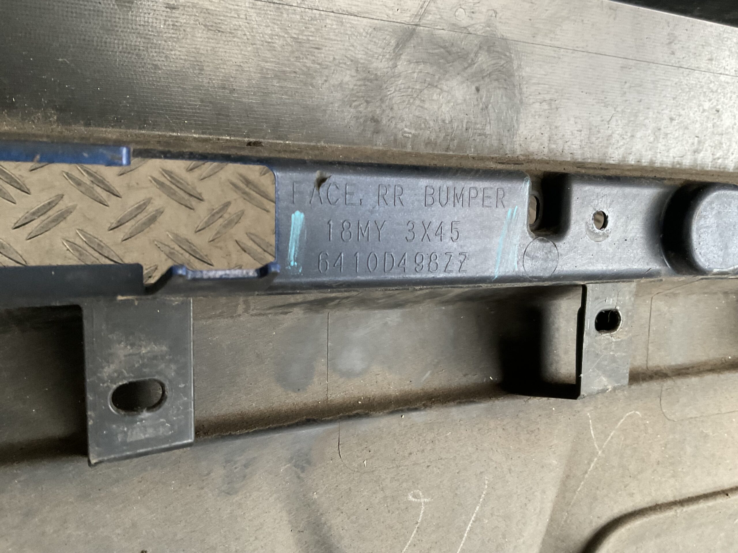 Bumper Mitsubishi ASX Facelift 17-22 6410D498ZZ Achterbumper F5-16461z