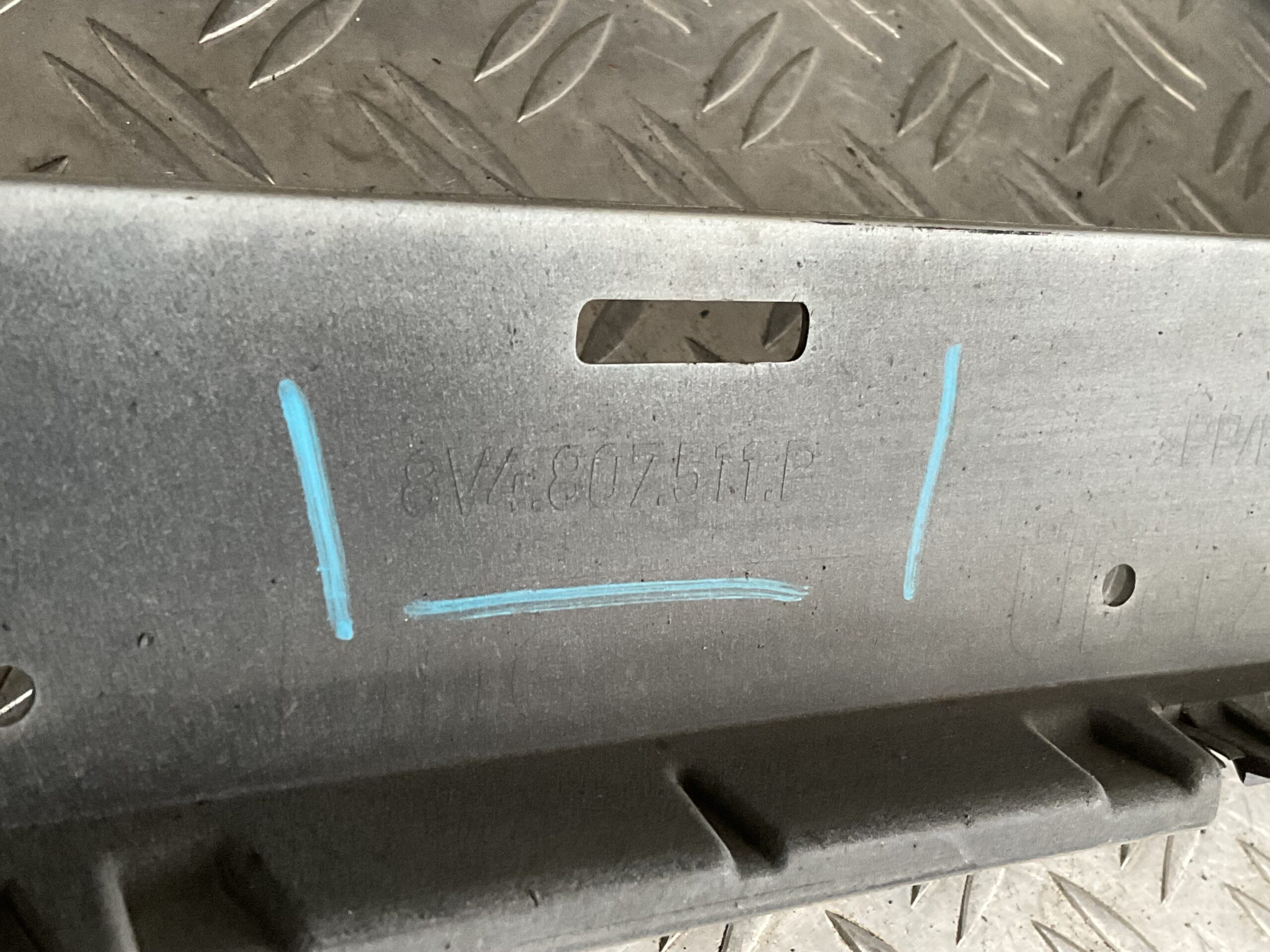 Bumper Audi A3 8V4 S-Line Sline Sportback Facelift 16- 8V4807511P Achterbumper F5-16459z