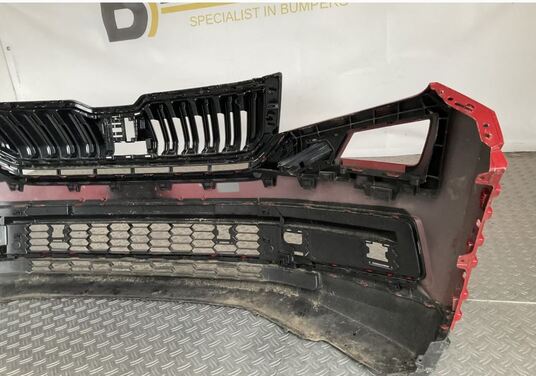 Bumper Skoda Kadiaq 565 17- 565807221 Voorbumper H5-17095z