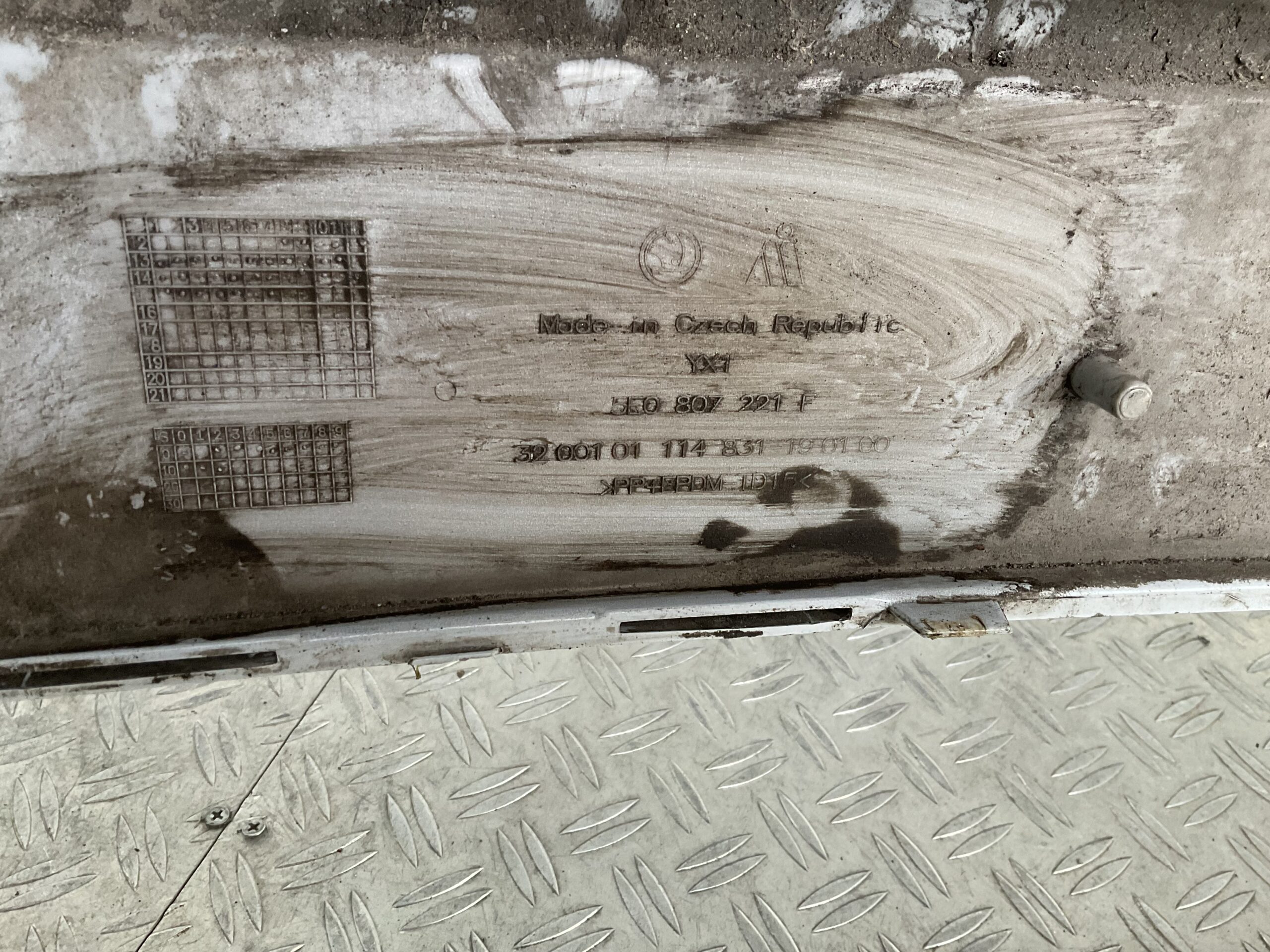 Bumper Skoda Octavia III MK3 5E 5e0807221 Voorbumper H4-16655z