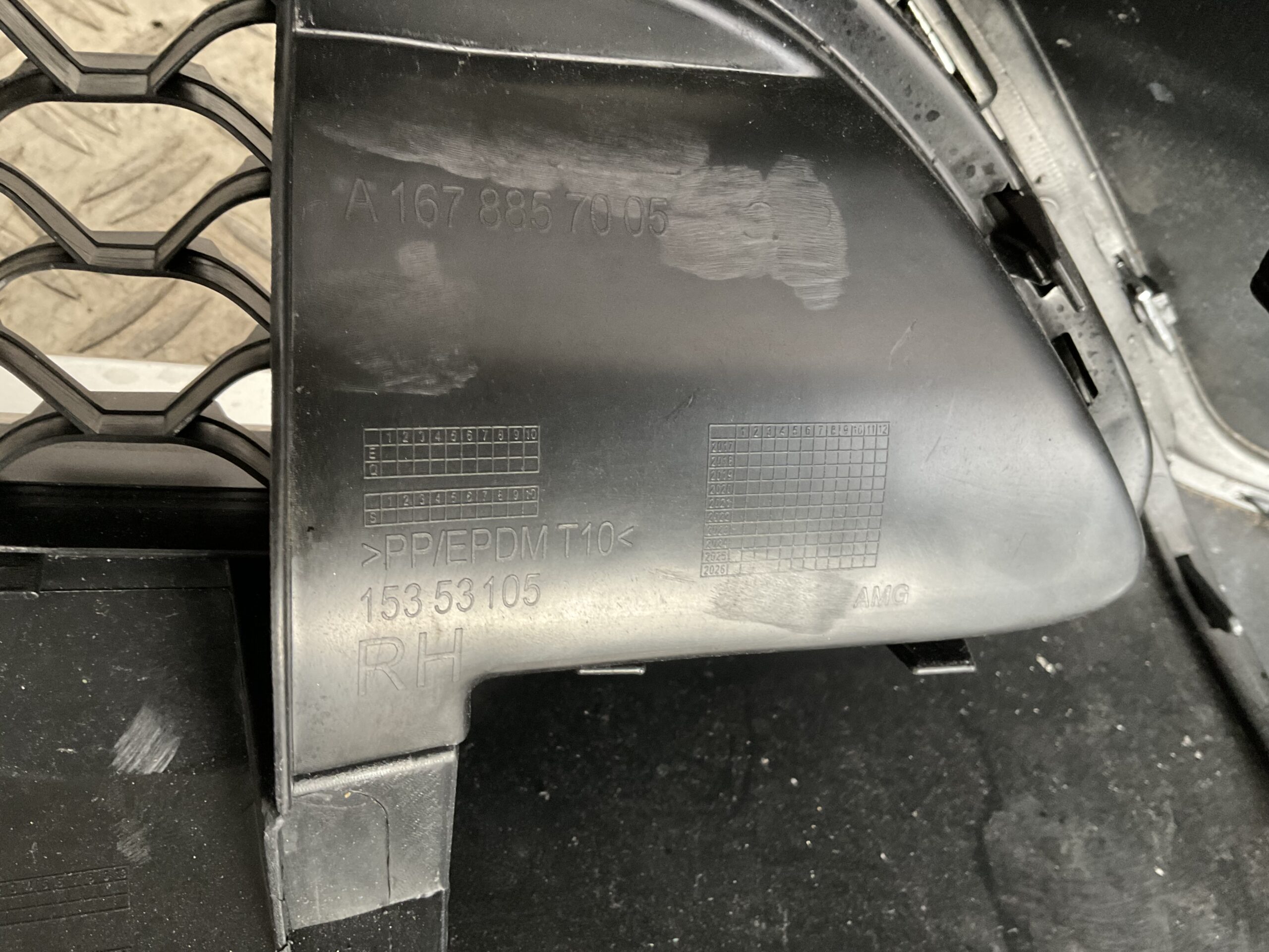 Bumper Mercedes GLE W167 AMG 53 GT 21-24 A1678855103 Voorbumper A4-16889z